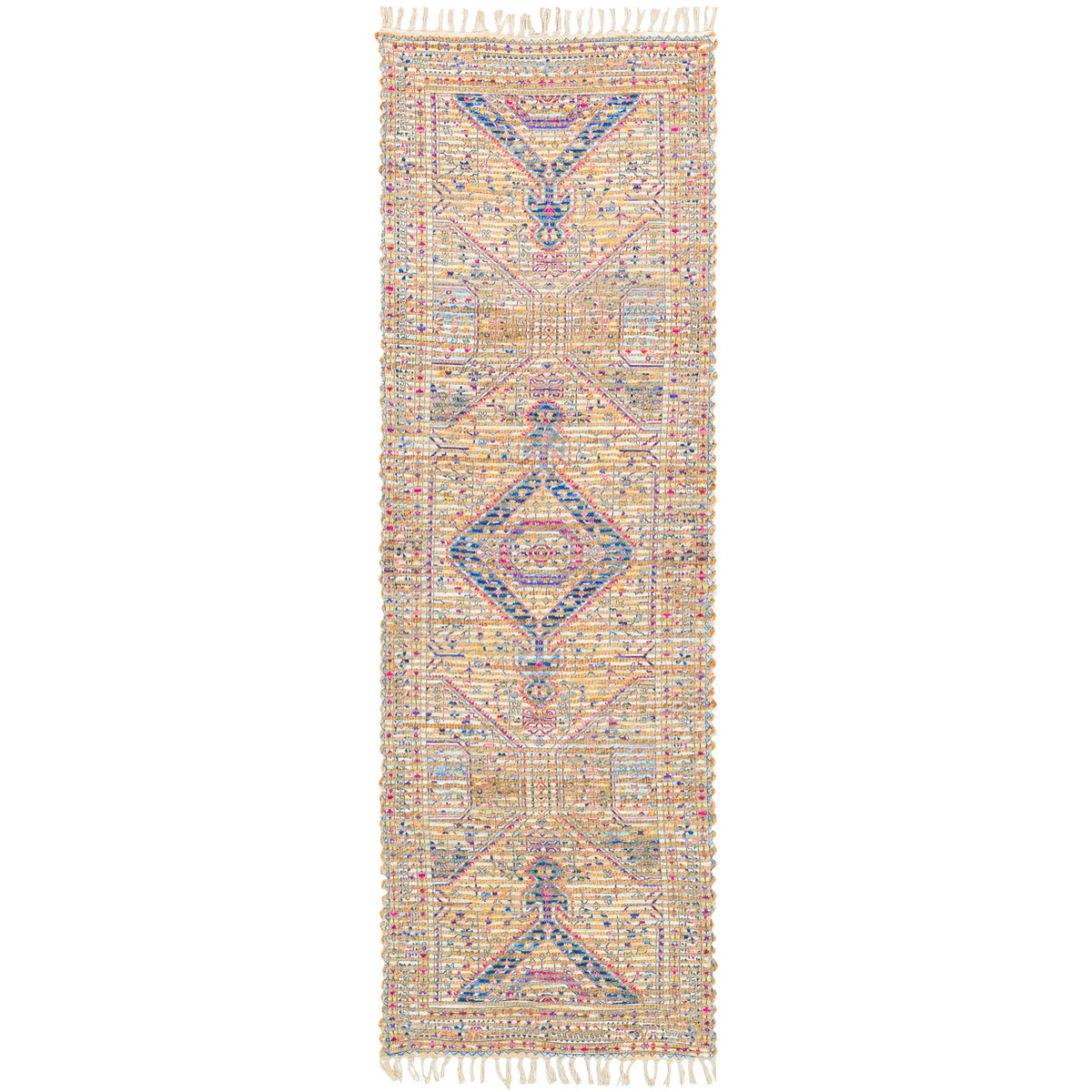 Coventry 96 X 30 inch Camel/Khaki/Bright Pink/Navy/Saffron/Bright Blue Rugs