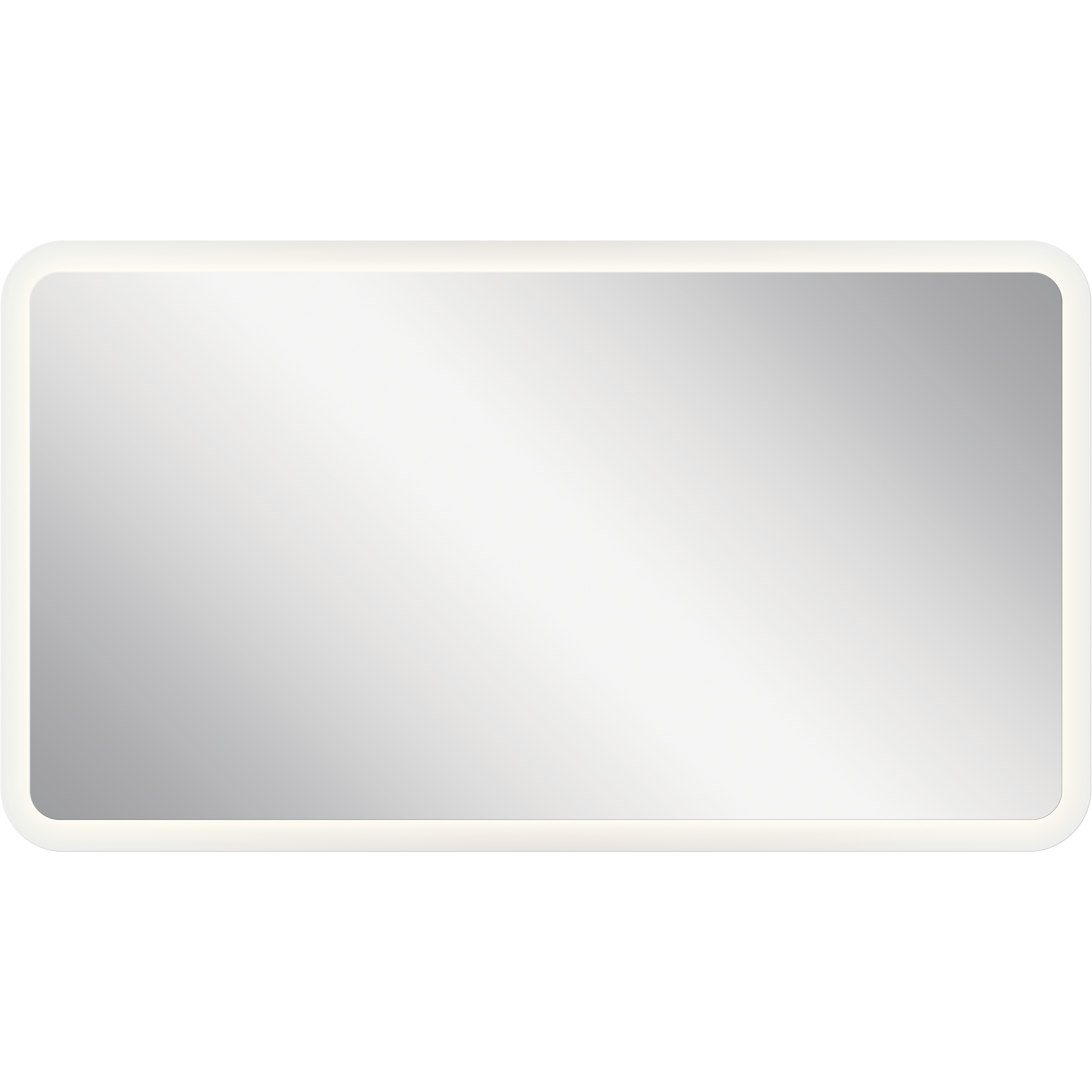 Ohio 35.5 X 19.75 inch Unfinished Wall Mirror, Backlight