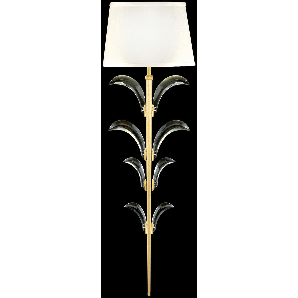 Beveled Arcs 1 Light 9 inch Gold Sconce Wall Light