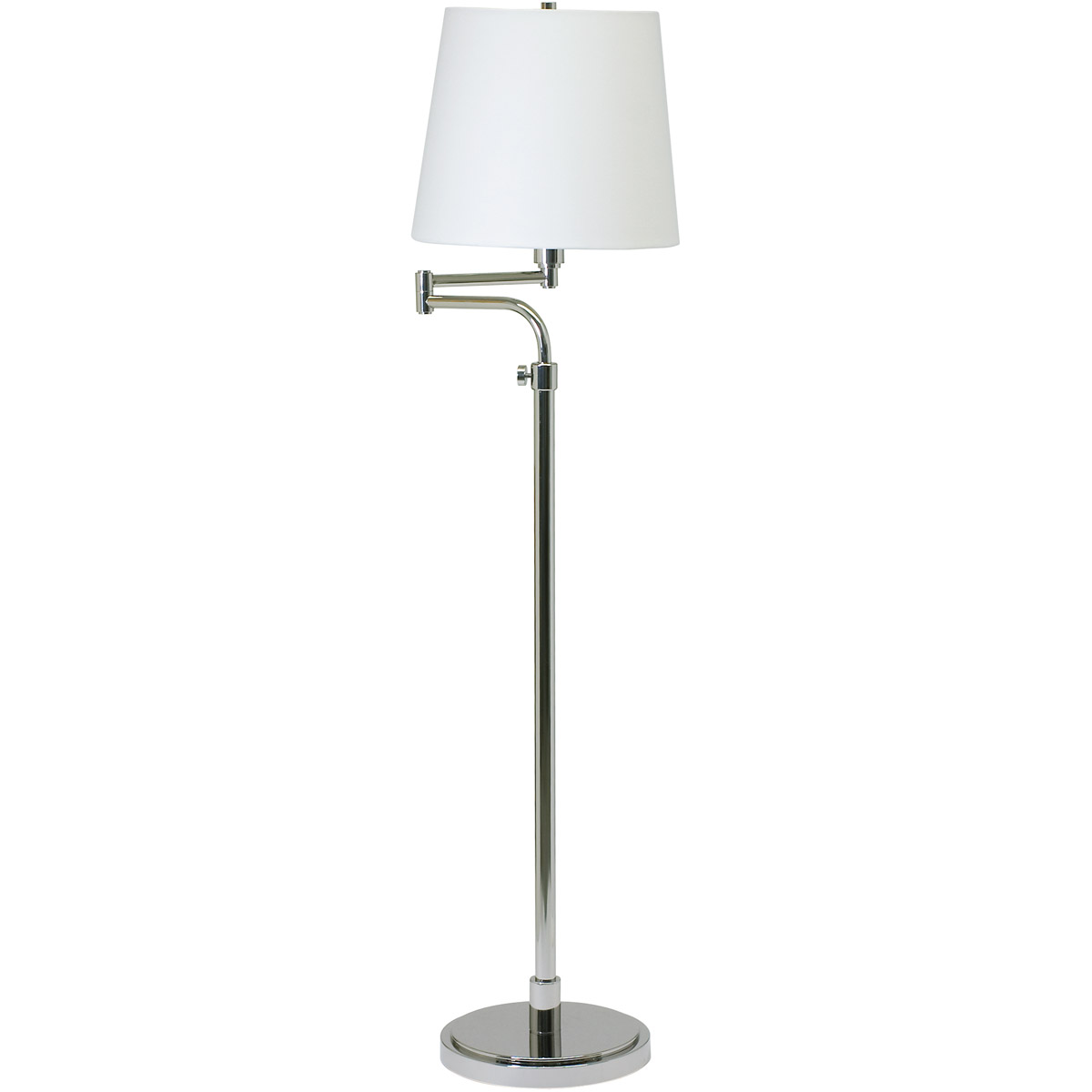 Townhouse 50 inch 100 watt Polished Nickel Floor Lamp Portable Light