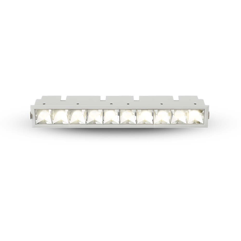RUBIK Series White Recessed Downlight