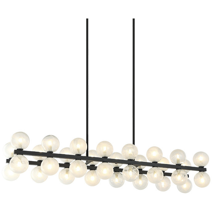 Nimbus 32 Light 12 inch Matte Black Pendant Ceiling Light