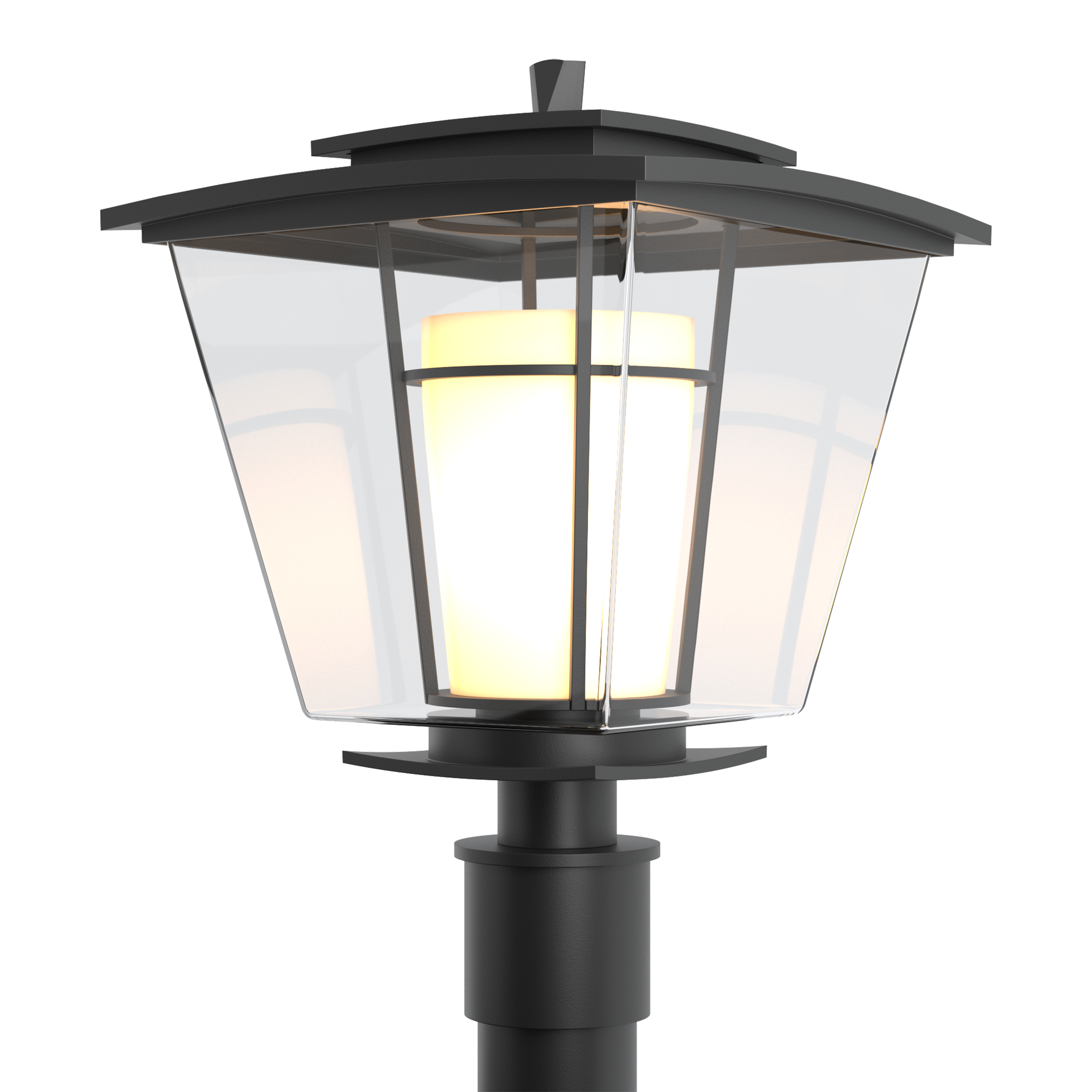 Beacon Hall 1 Light 18.1 inch Coastal Black Outdoor Post Light