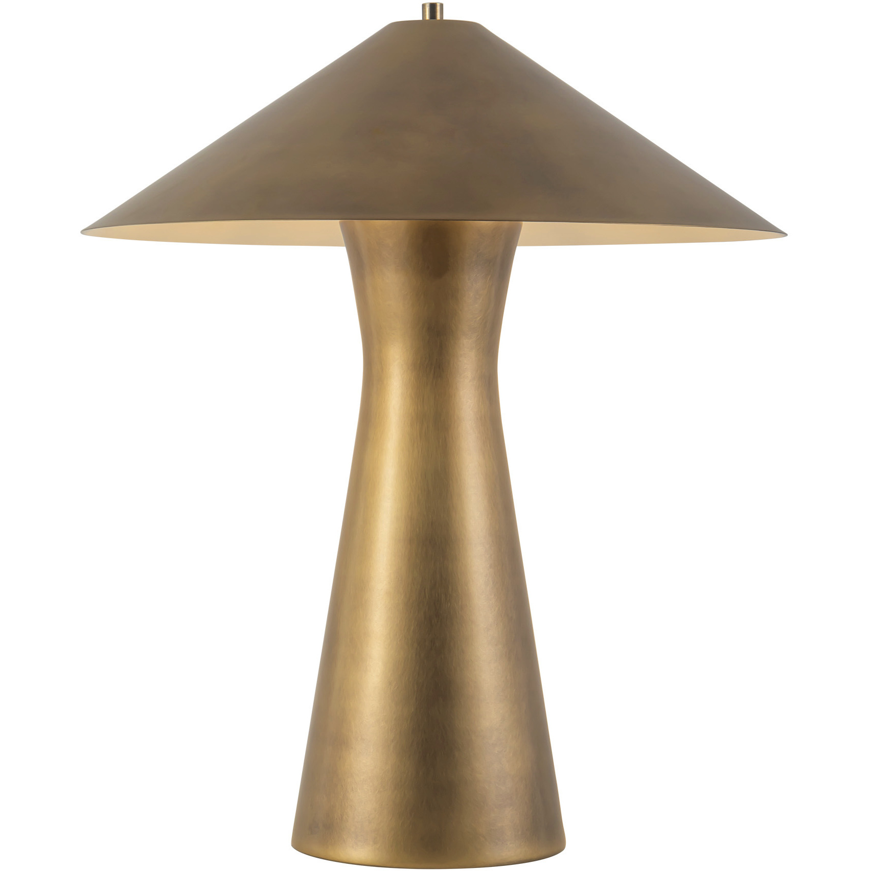 Blair 21.5 inch 60 watt Vintage Brass Table Lamp Portable Light