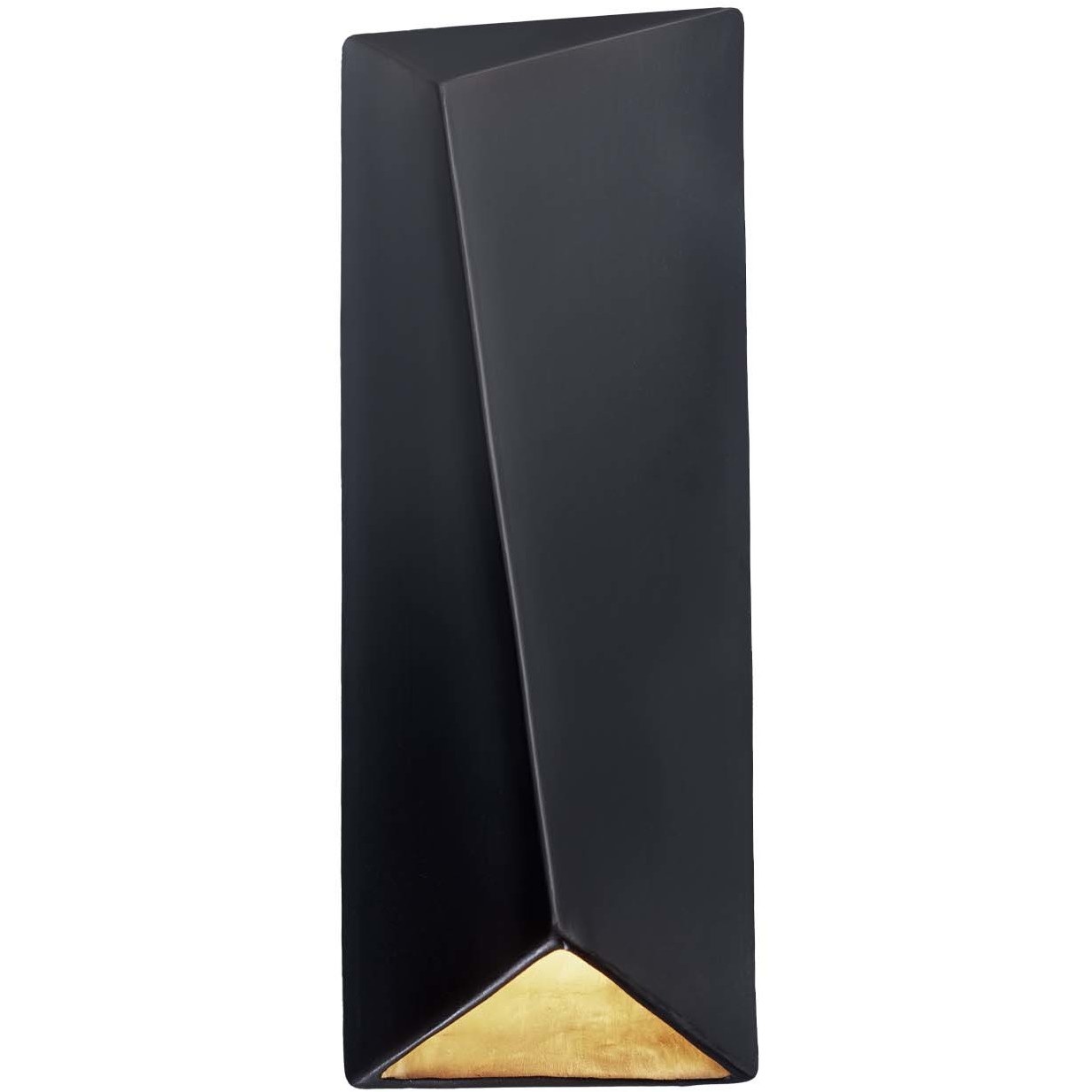 Ambiance Collection LED 22 inch Gloss Black/Matte White Outdoor Wall Sconce