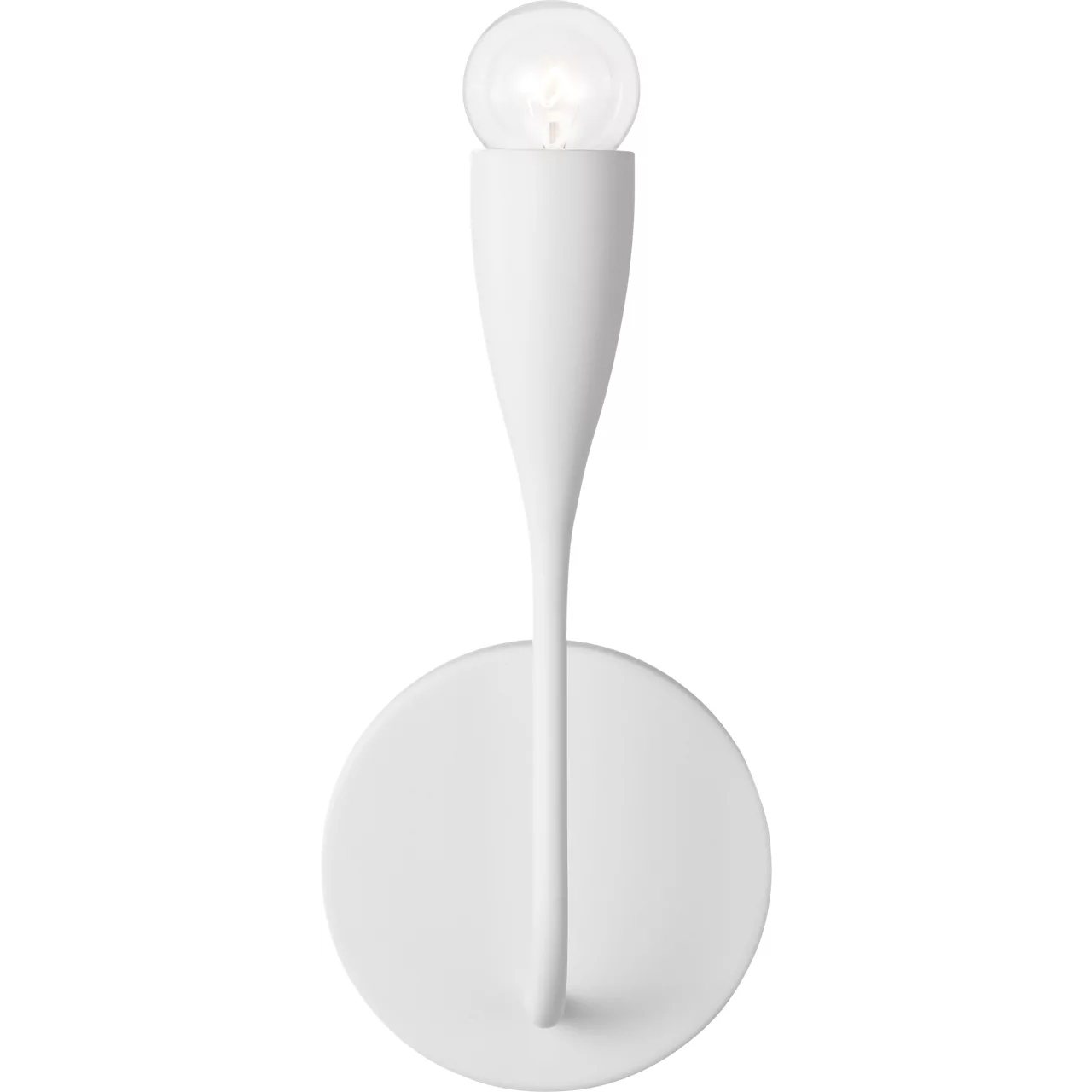 Maya 1 Light 5.13 inch Matte White Sconce Wall Light, Small