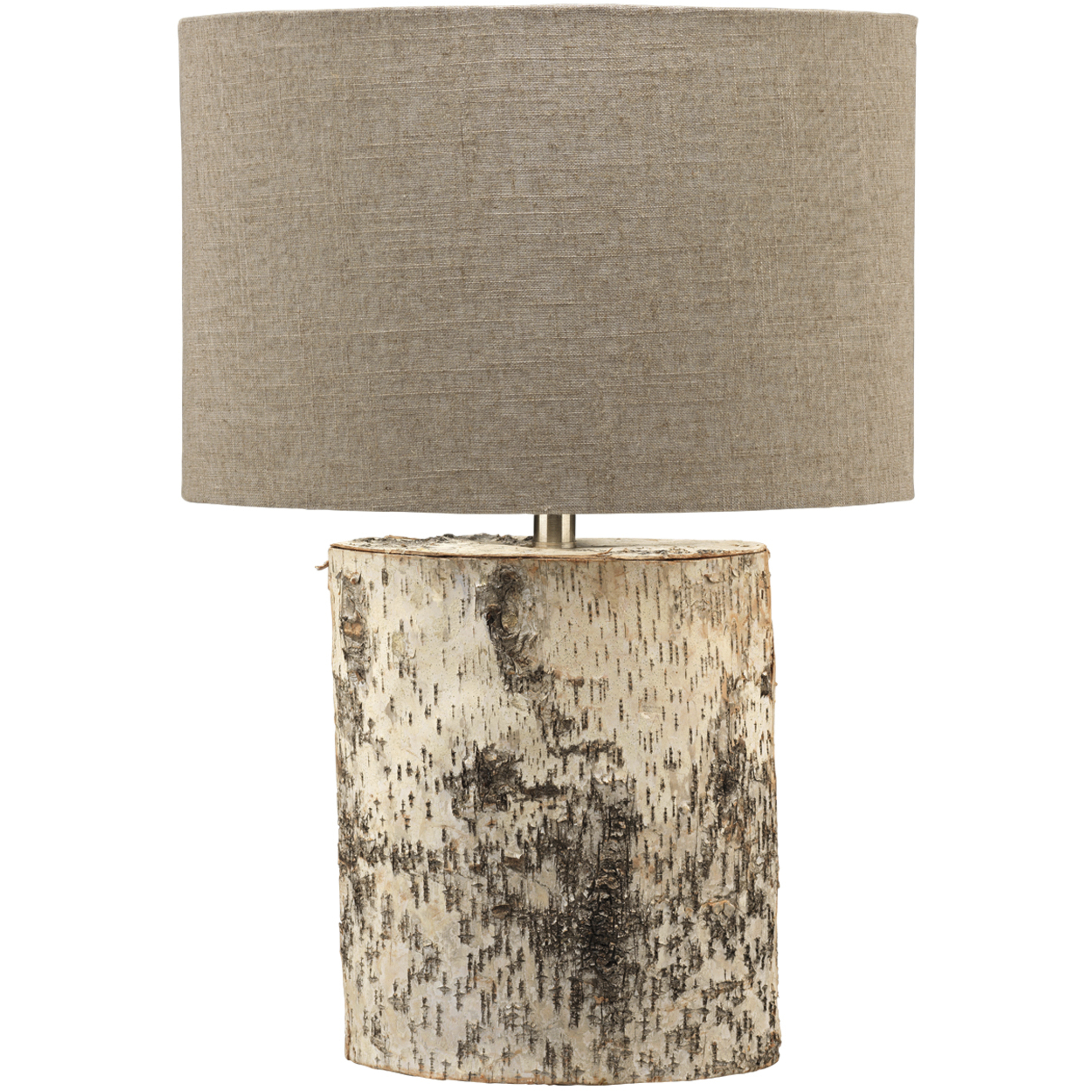 Forrester 25.5 inch 150 watt Birch Veneer Table Lamp Portable Light