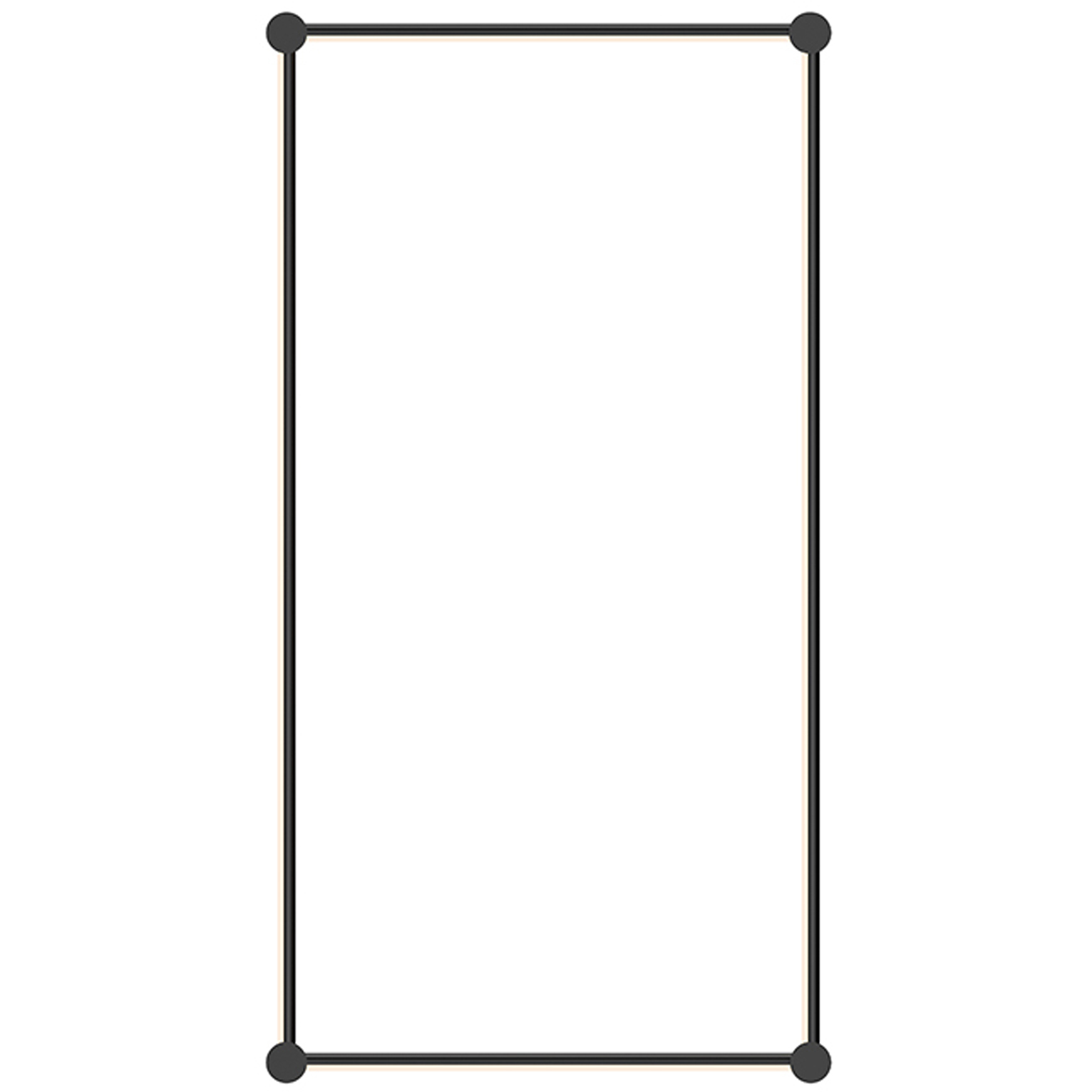 Purolinear 360 LED 25 inch Satin Black ADA Wall Bar Light Wall Light