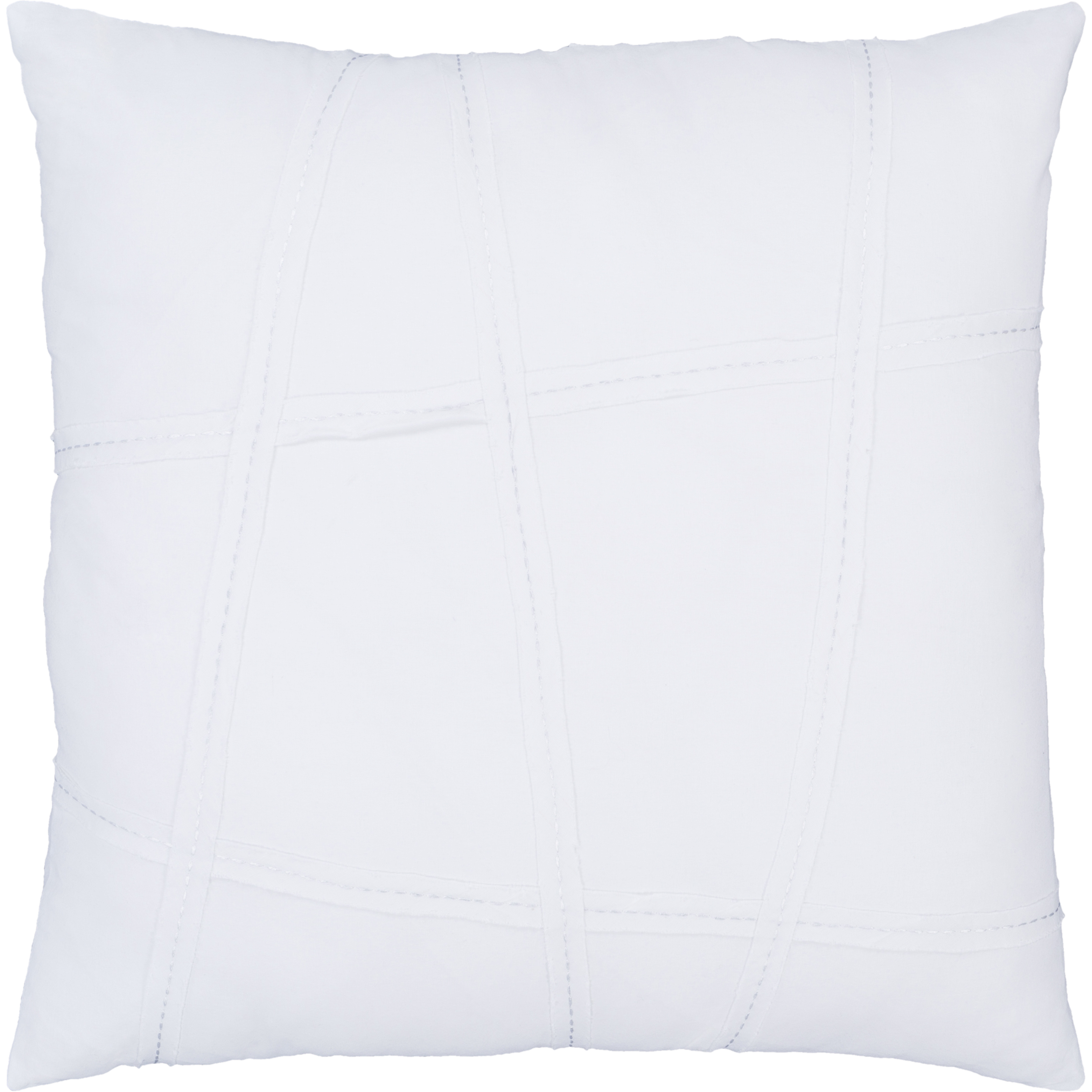 Haru 26 X 26 inch White Euro Sham