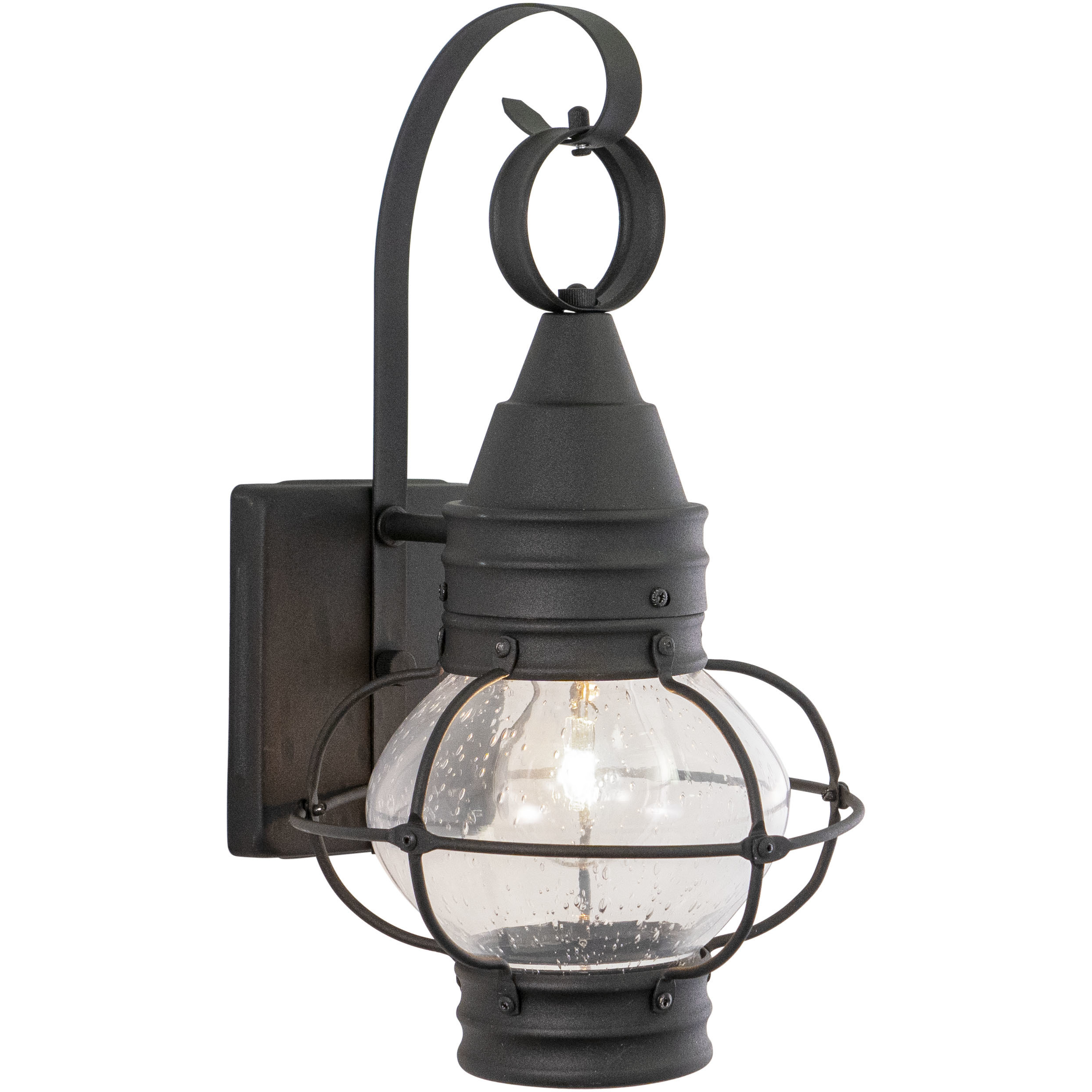 Chatham LED 13.5 inch Textured Black Outdoor Wall