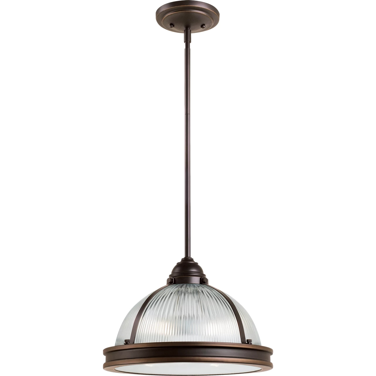 Pratt Street Prismatic 2 Light 12.75 inch Autumn Bronze Pendant Ceiling Light