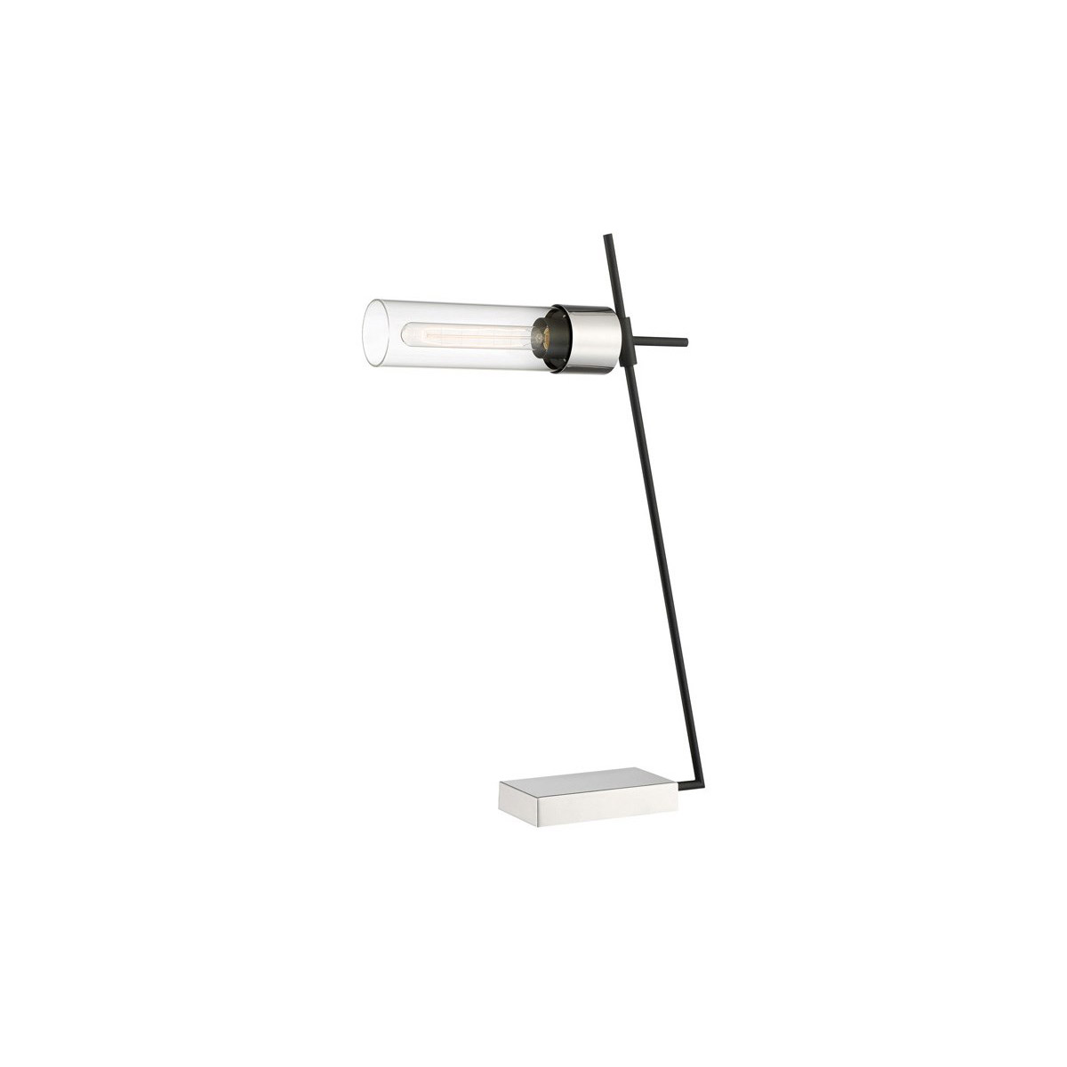 Tomlin 28 inch 40.00 watt Brushed Nickel Table Lamp Portable Light