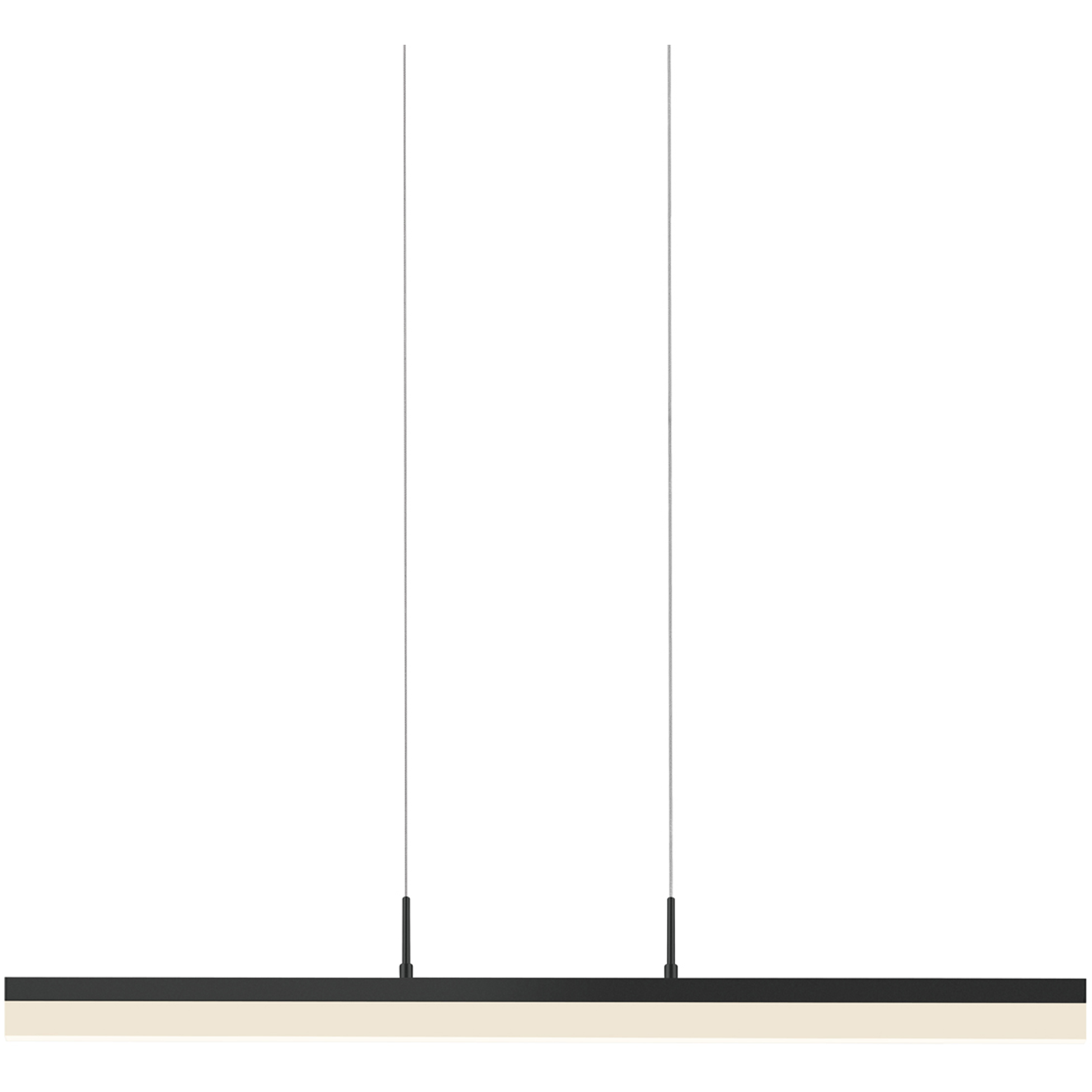 Stiletto LED 32.5 inch Satin Black Pendant Ceiling Light