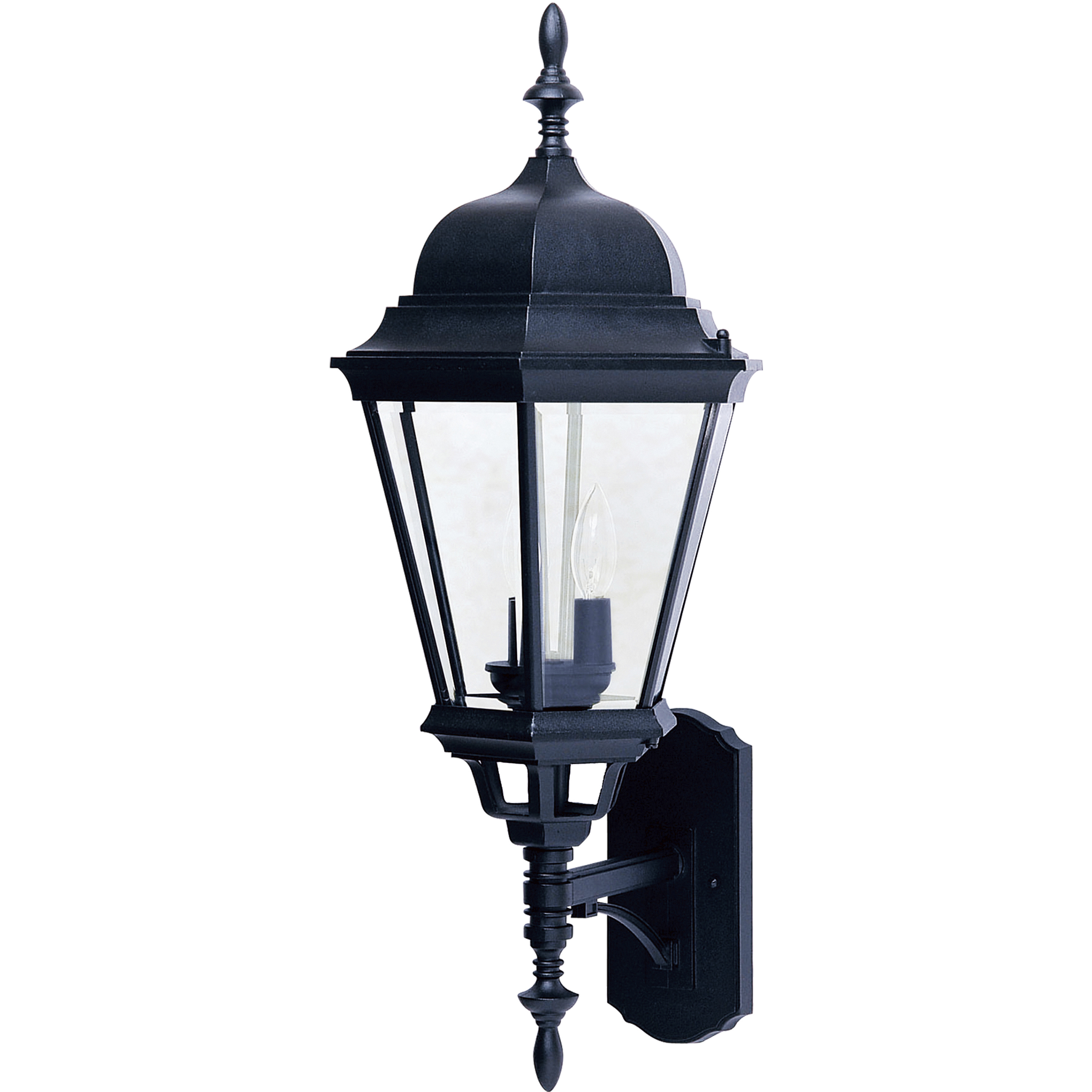 Westlake 3 Light 28 inch Black Outdoor Wall Mount