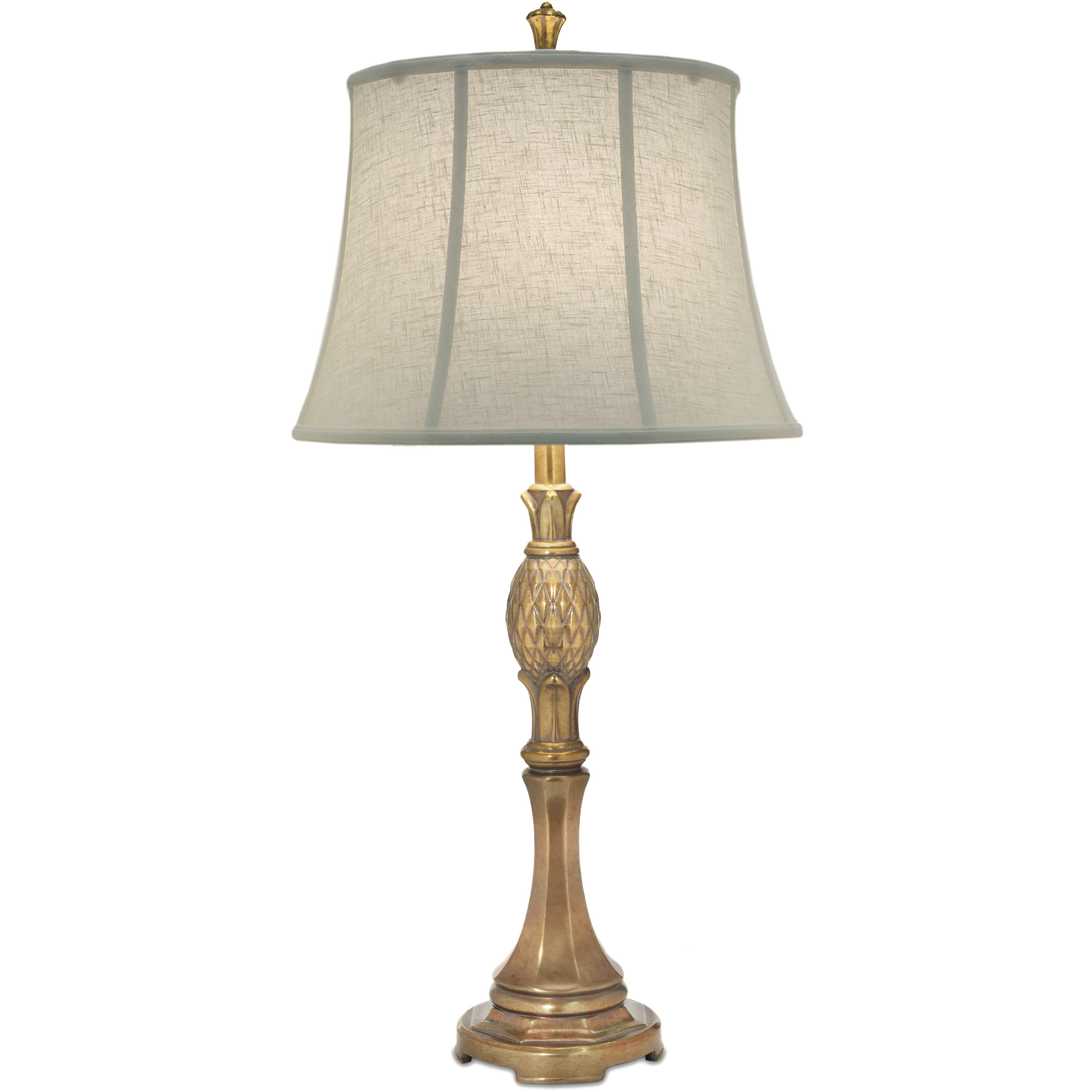 Ellie 33 inch 150 watt Polished Honey Brass Table Lamp Portable Light