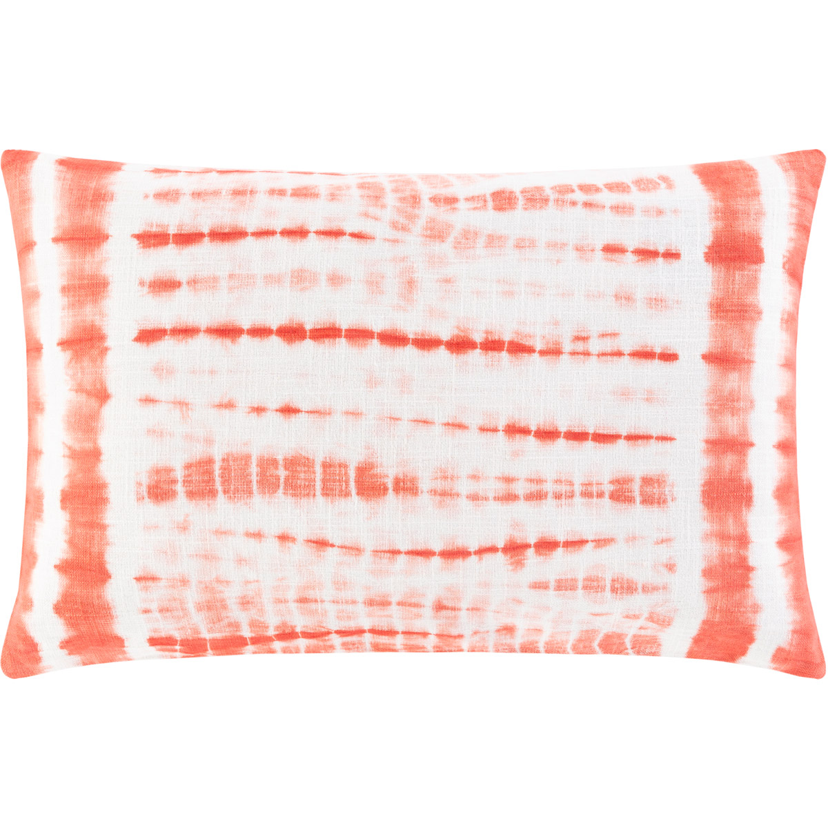 Suji 22 X 14 inch Burnt Orange/White Pillow Kit, Lumbar