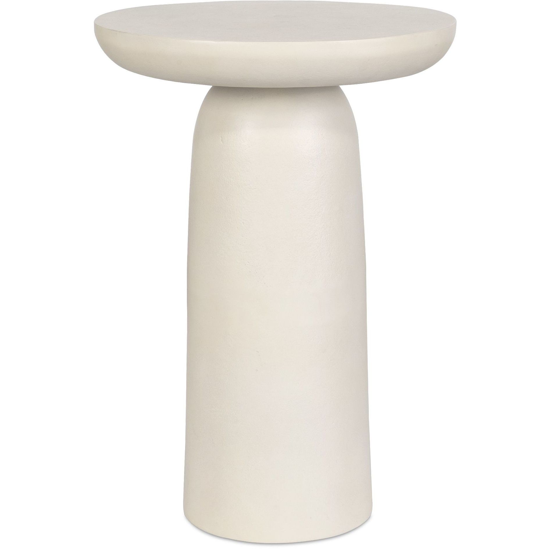 Joppa 21 X 15 inch Warm White Outdoor Accent Table