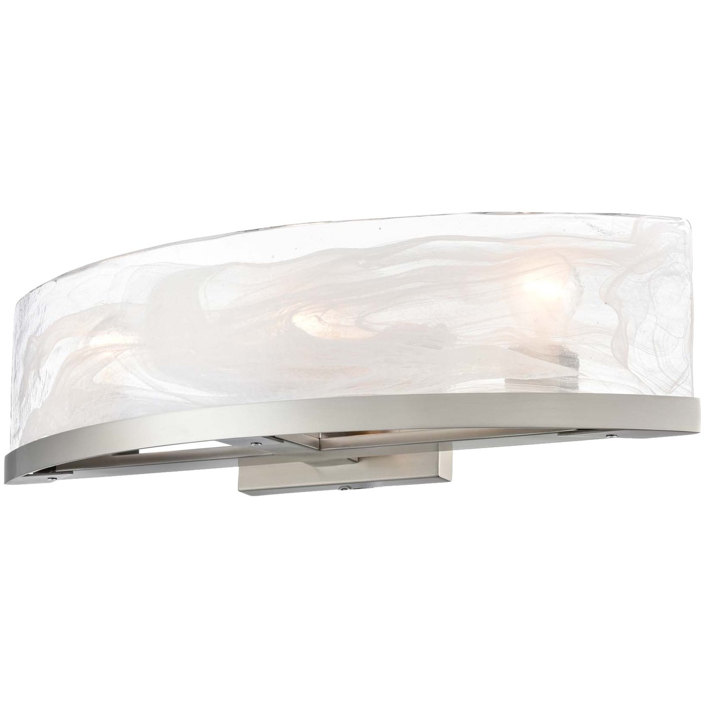 Skye 3 Light 24.02 inch Brushed Nickel Bathroom Vanity Wall Light