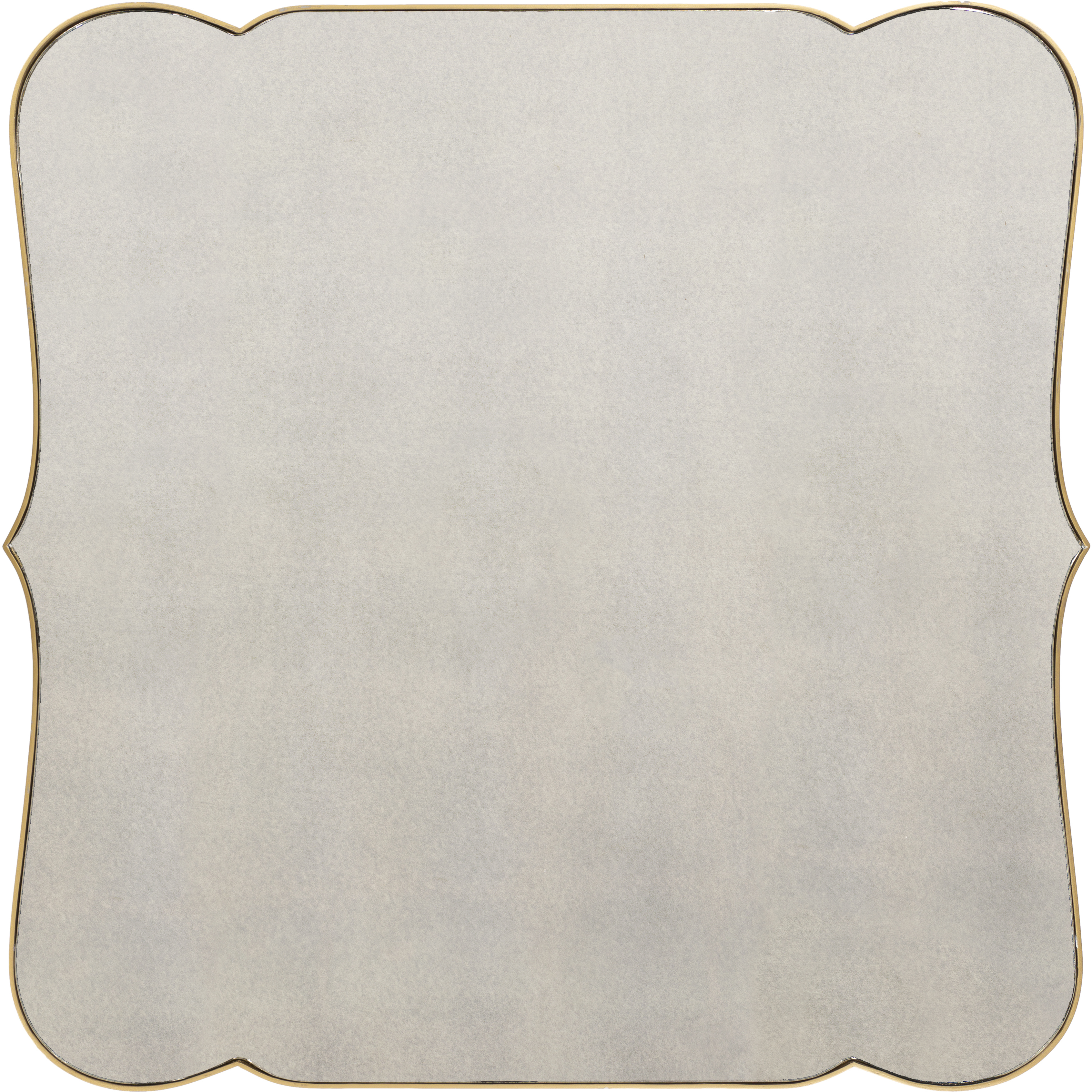 Imelda 40 X 40 inch Gold Mirror, Large