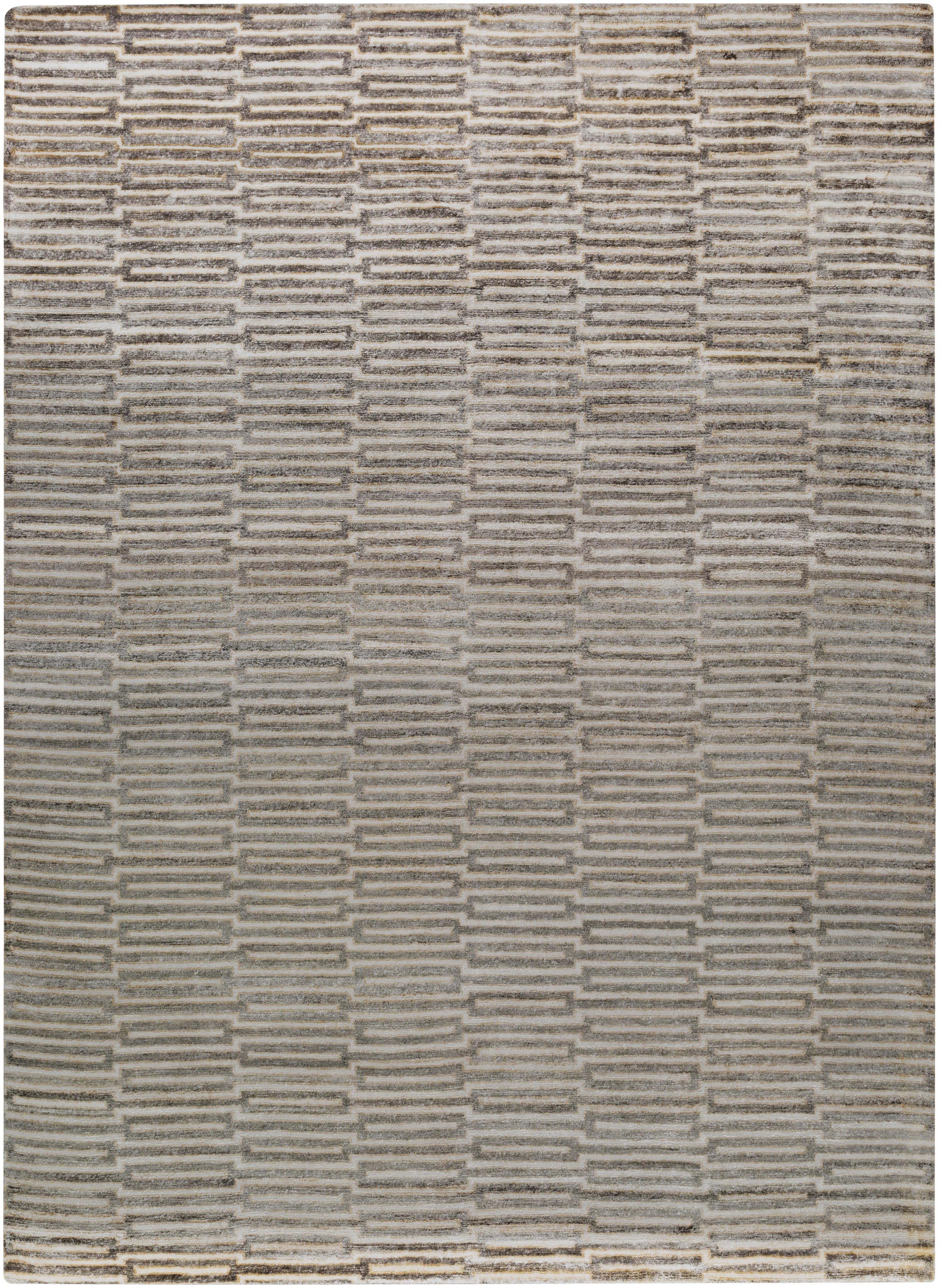 Platinum 132 X 96 inch Brown Rug in 8 x 11, Rectangle