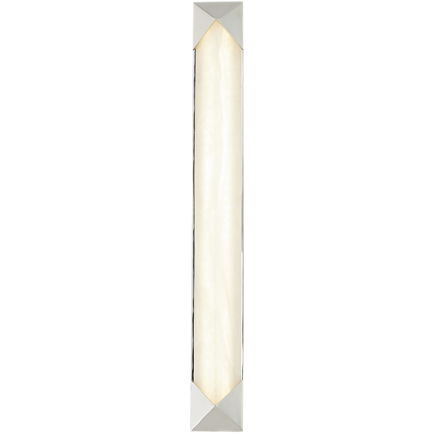 Caesar LED 3 inch Polished Nickel/Alabaster ADA Wall/Ceiling Light Wall Light