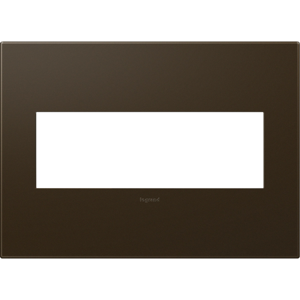 Adorne Bronze Wall Plate, 3-Gang