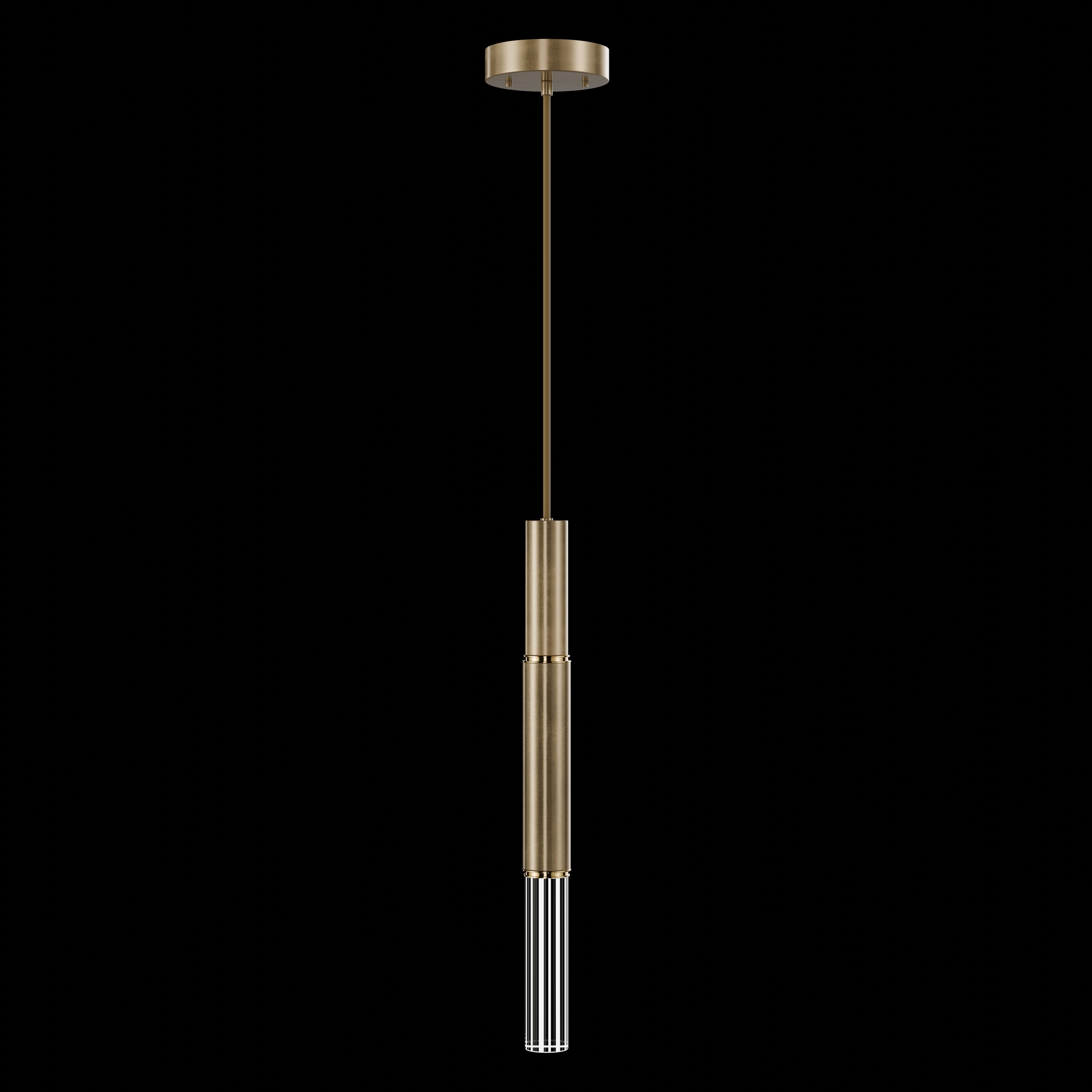 Antonia 1 Light 6.5 inch Gold Pendant Ceiling Light