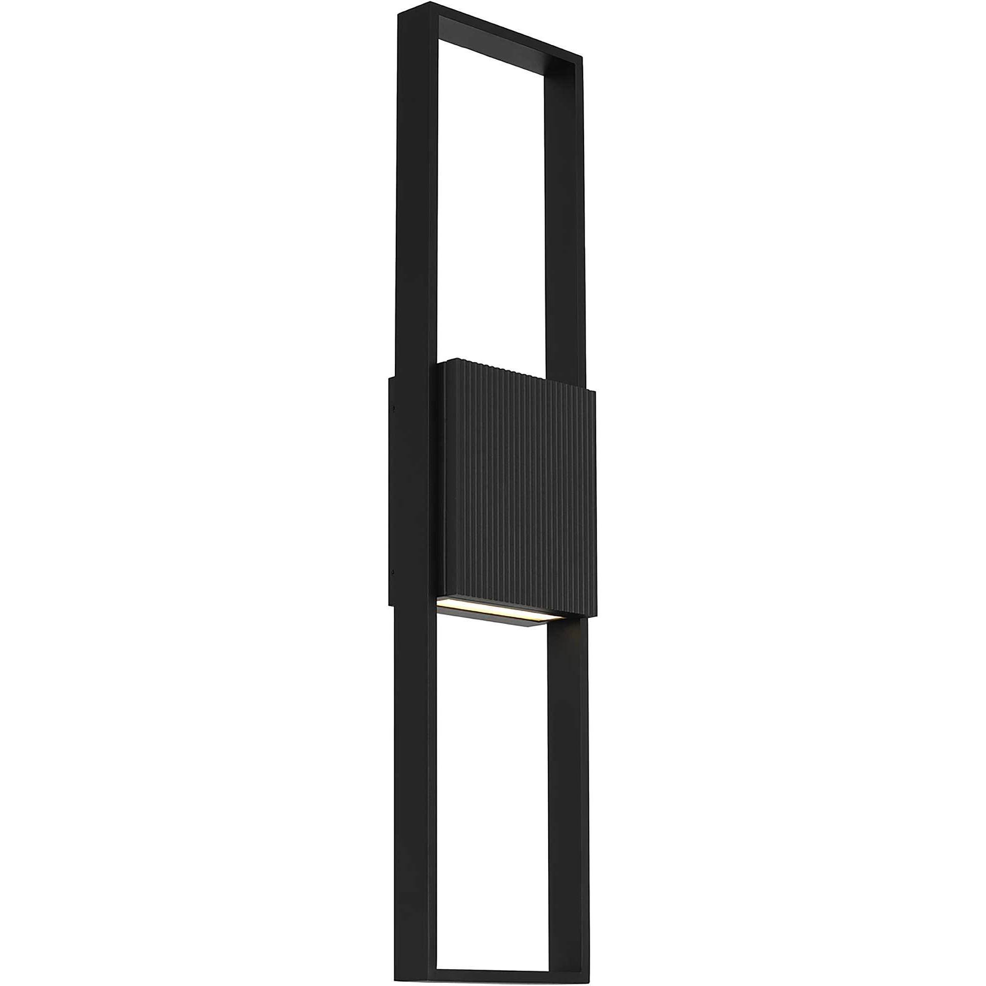 Miami LED 32 inch Sand Black Outdoor Wall Sconce