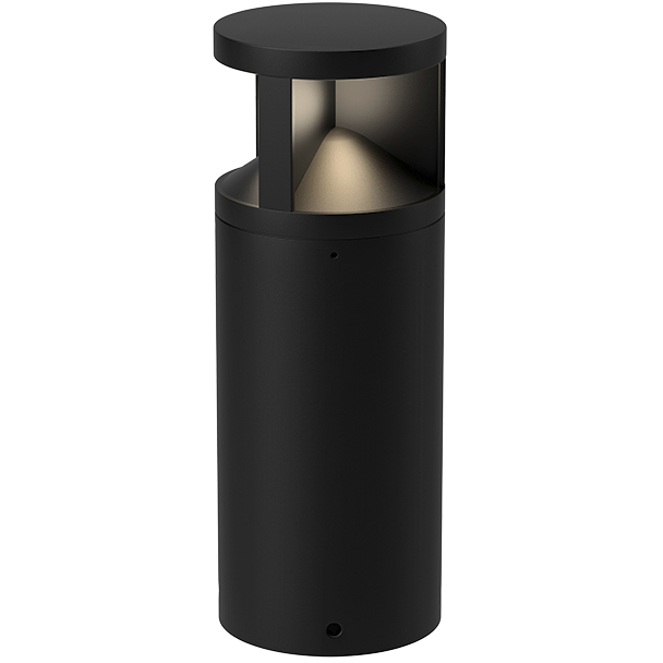 Glen 120-277V 24 watt Black Exterior Bollard