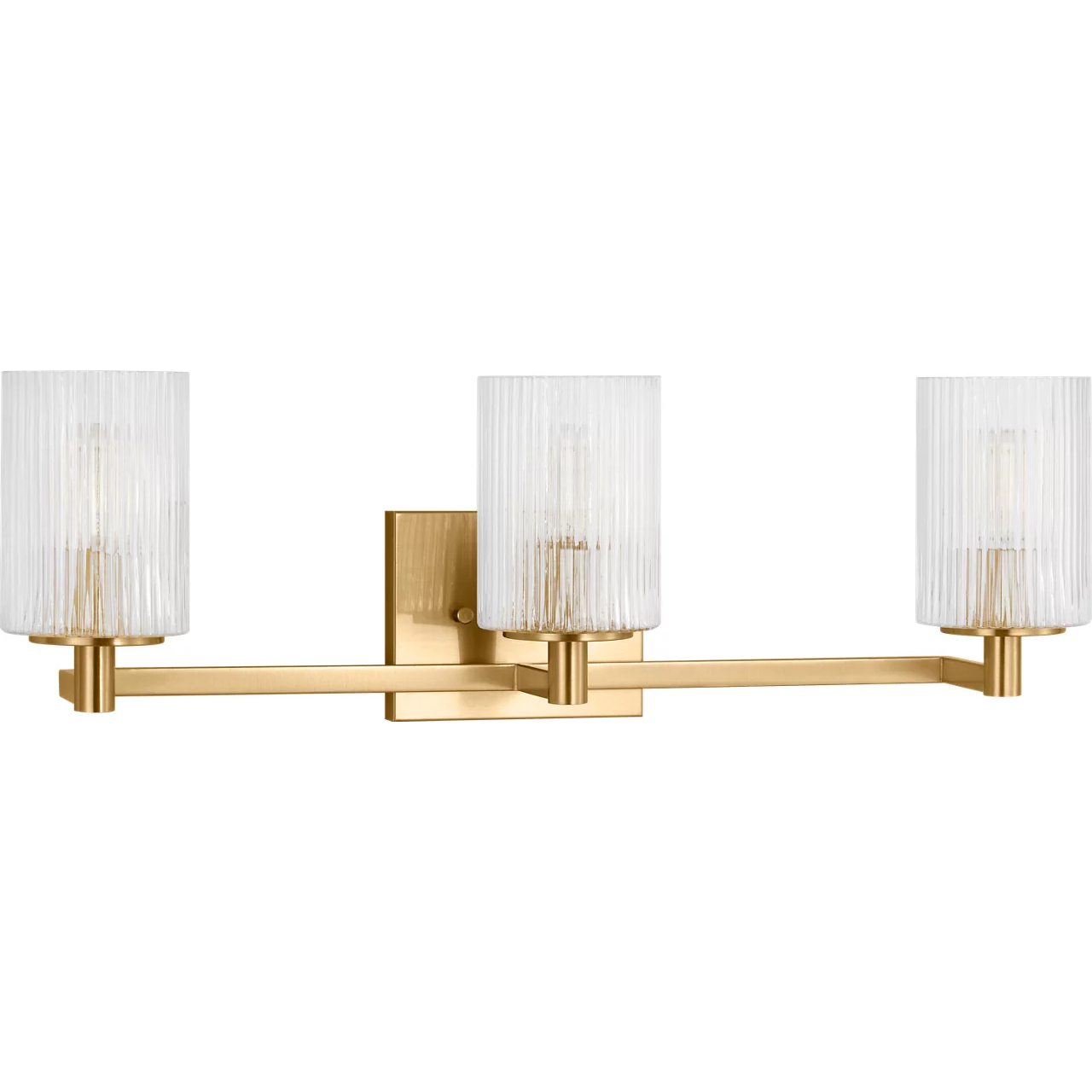 Lando 3 Light 24.63 inch Satin Brass Wall Bath Fixture Wall Light