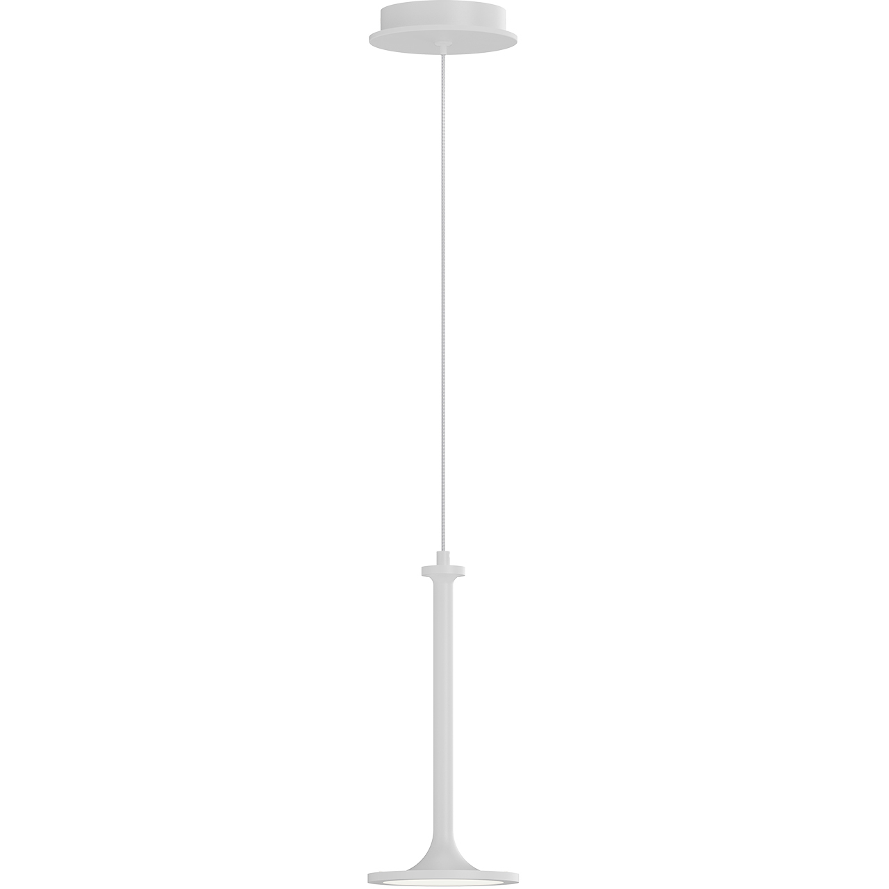 Alora Mood Issa LED 5.63 inch White Pendant Ceiling Light
