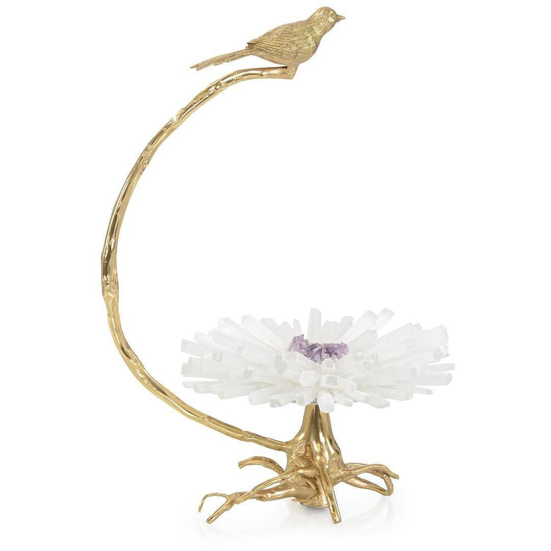 Brass Bird 14.25 X 10.25 inch Sculptures
