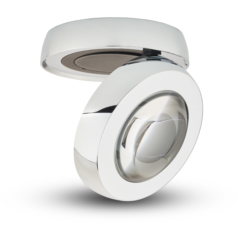 ORBIT Series Chrome Surface Mounted Downlight Ceiling Light in Polished Chrome
