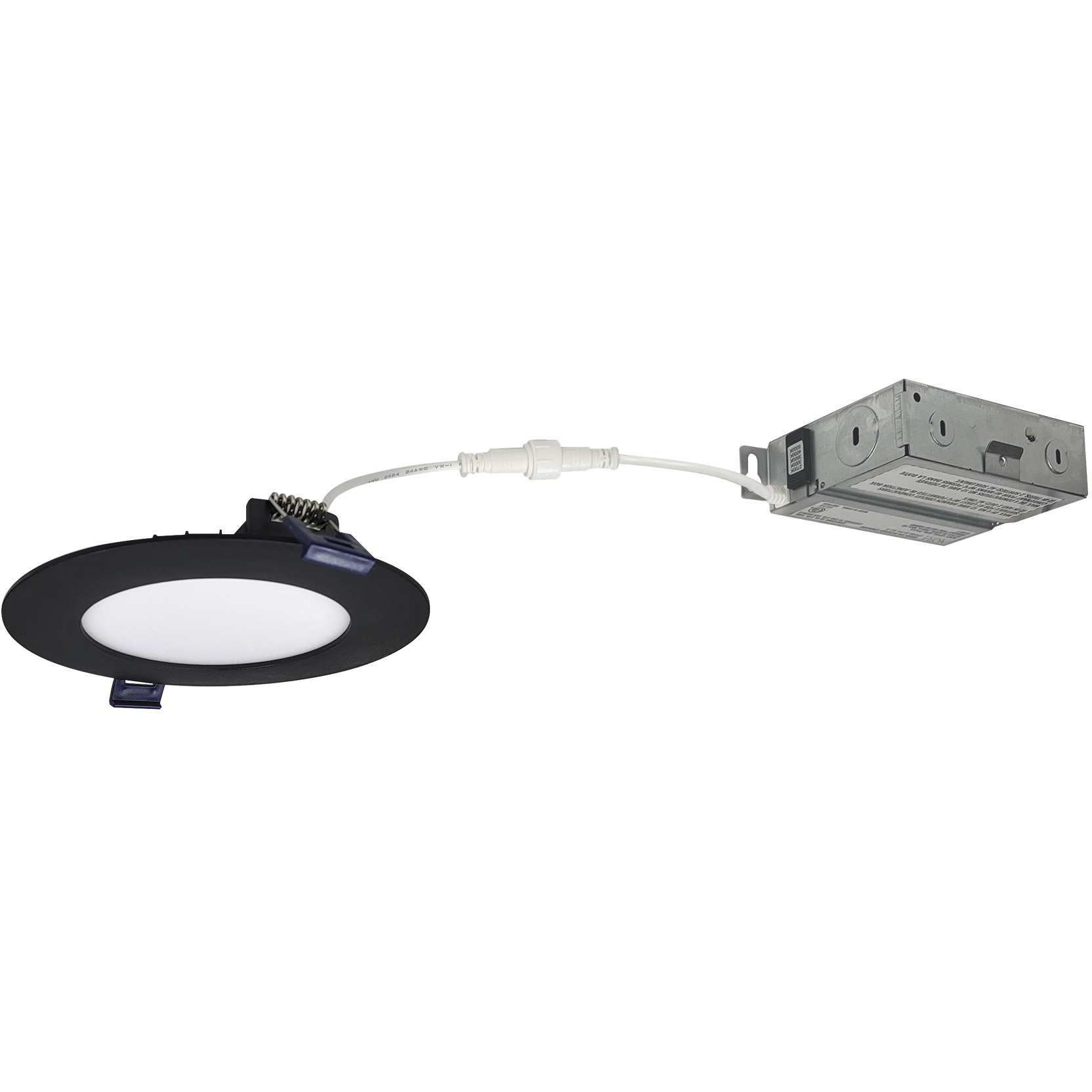 FLAT wafer Black Recessed