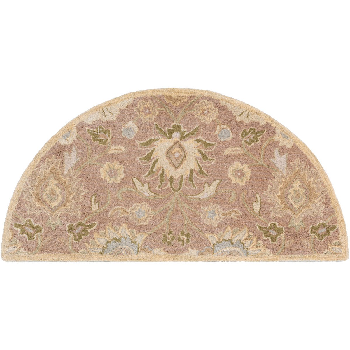 Caesar 48 X 24 inch Cream/Camel/Ivory/Moss/Taupe/Dark Green/Sea Foam Rugs, Wool