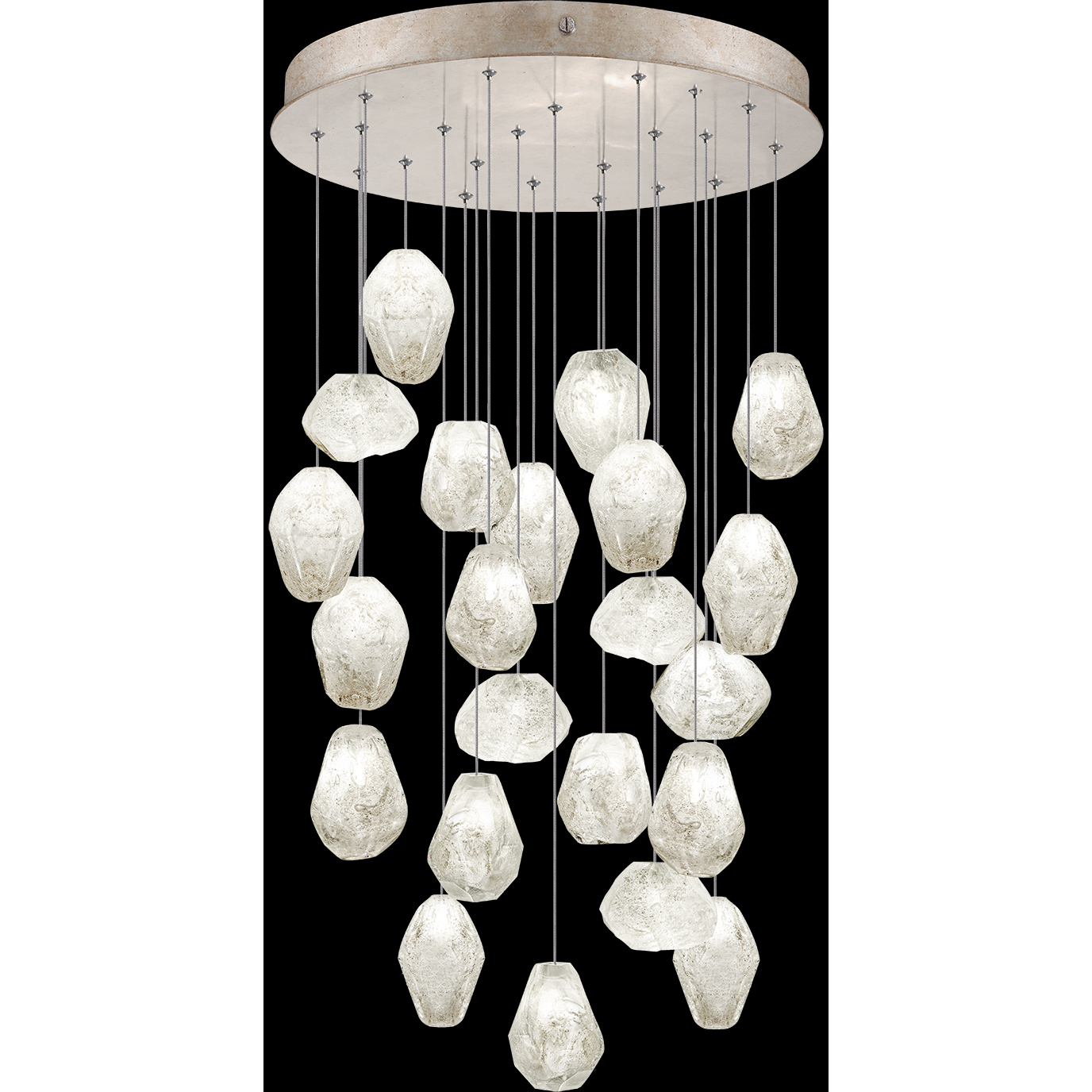 Natural Inspirations 22 Light 24 inch Gold Pendant Ceiling Light