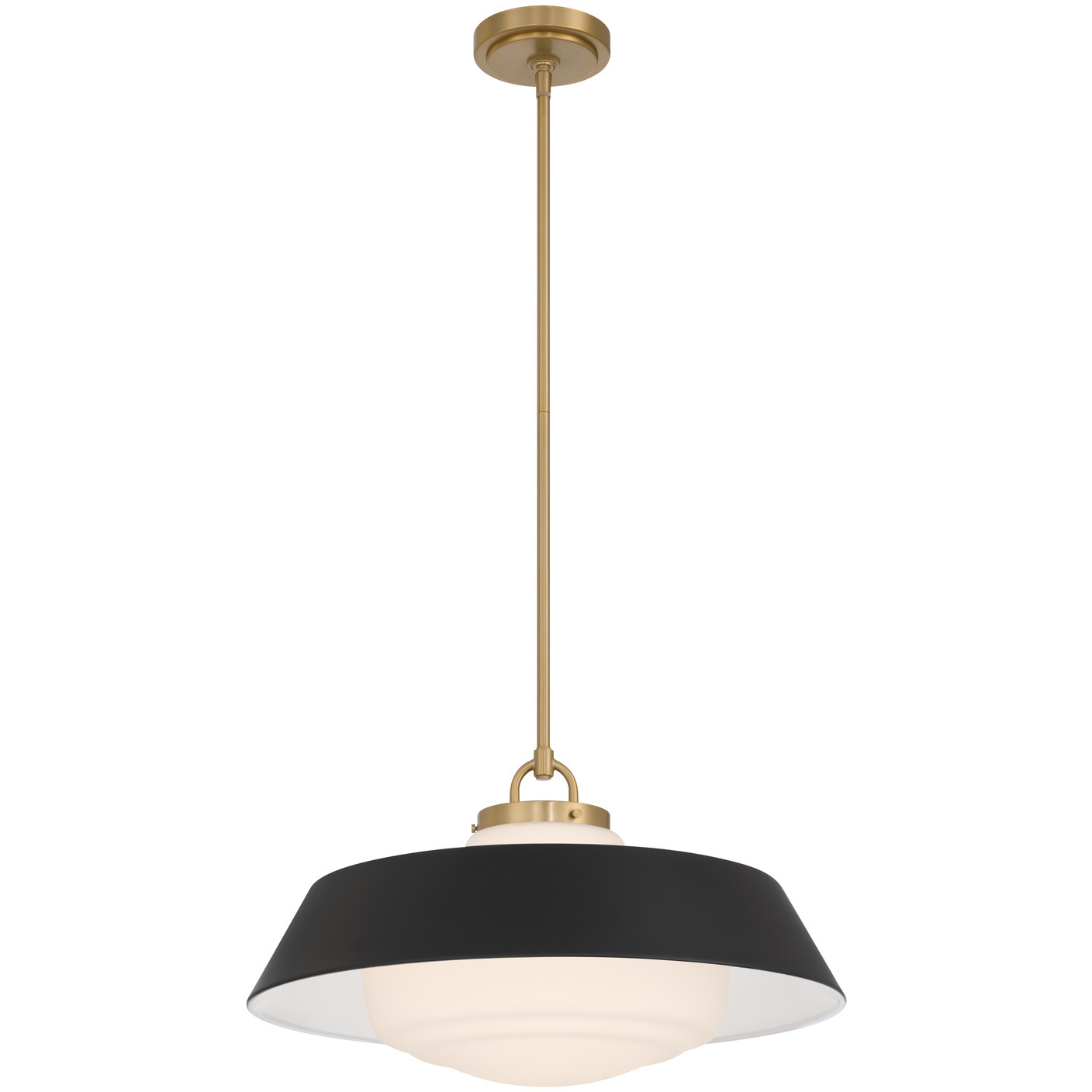 Xander 3 Light 20 inch Vibrant Gold Pendant Ceiling Light