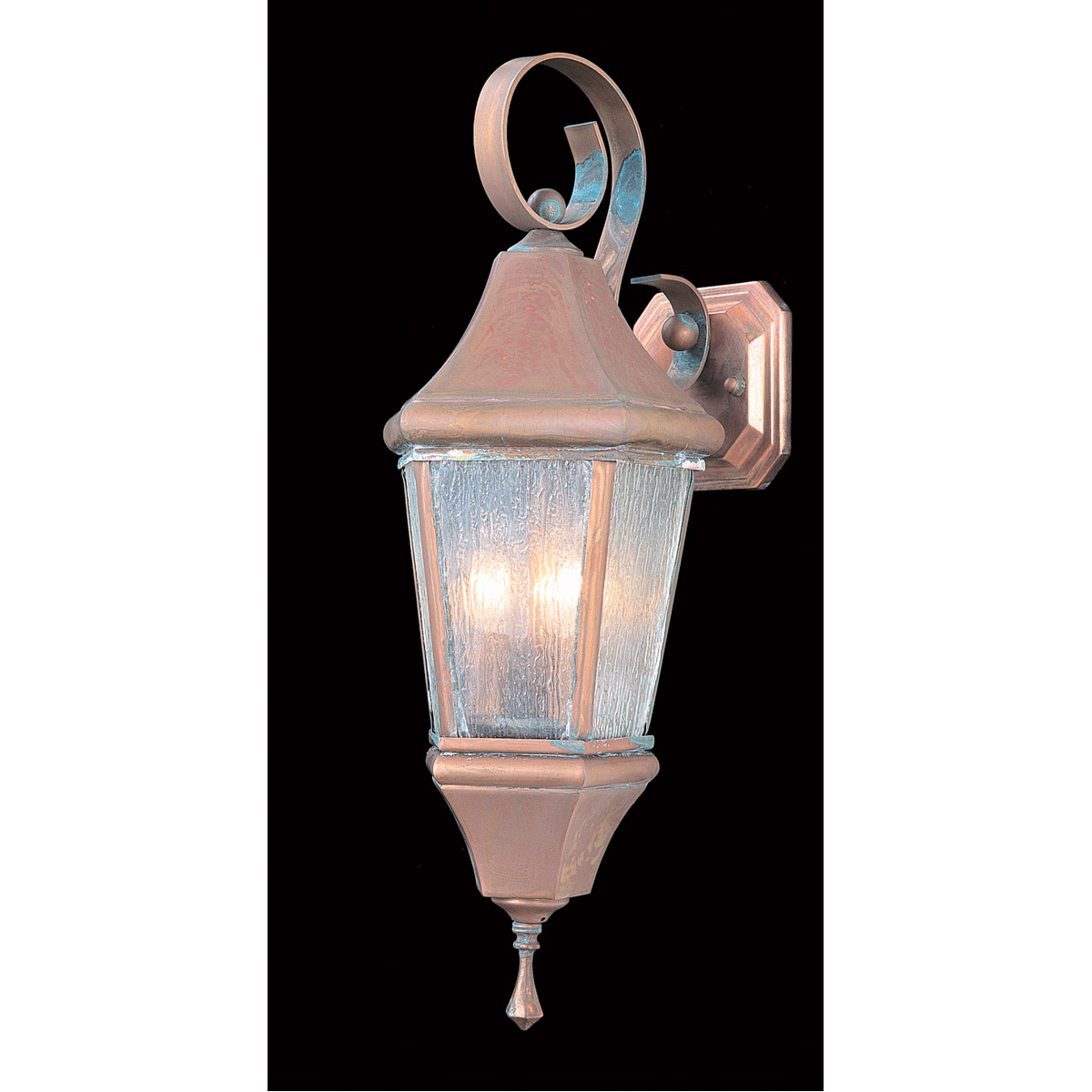 Normandy 3 Light 21 inch Siena Bronze Exterior Wall Mount in Sienna Bronze, Without Shade