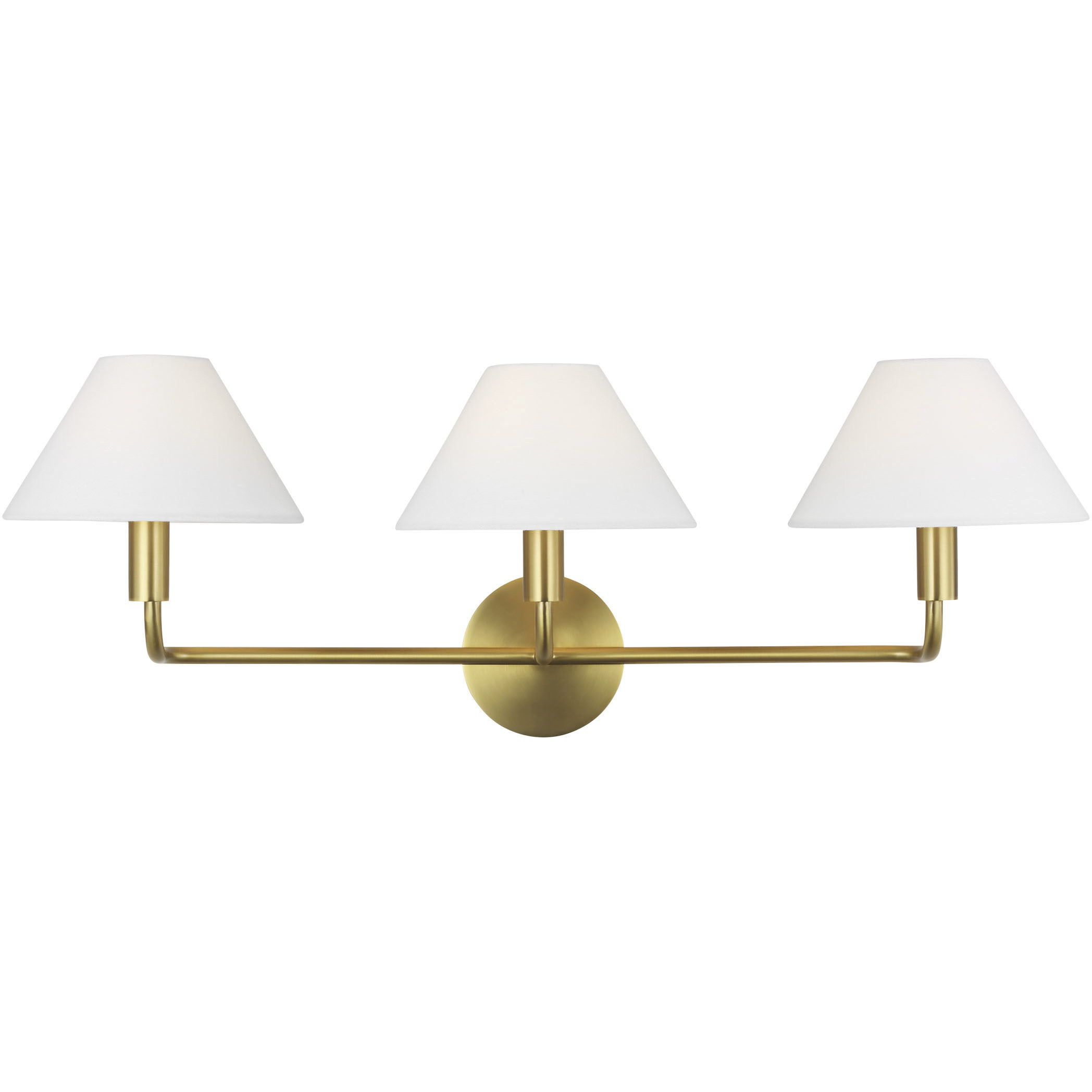 Sean Lavin Colfax 3 Light 29 inch Burnished Brass Sconce Wall Light