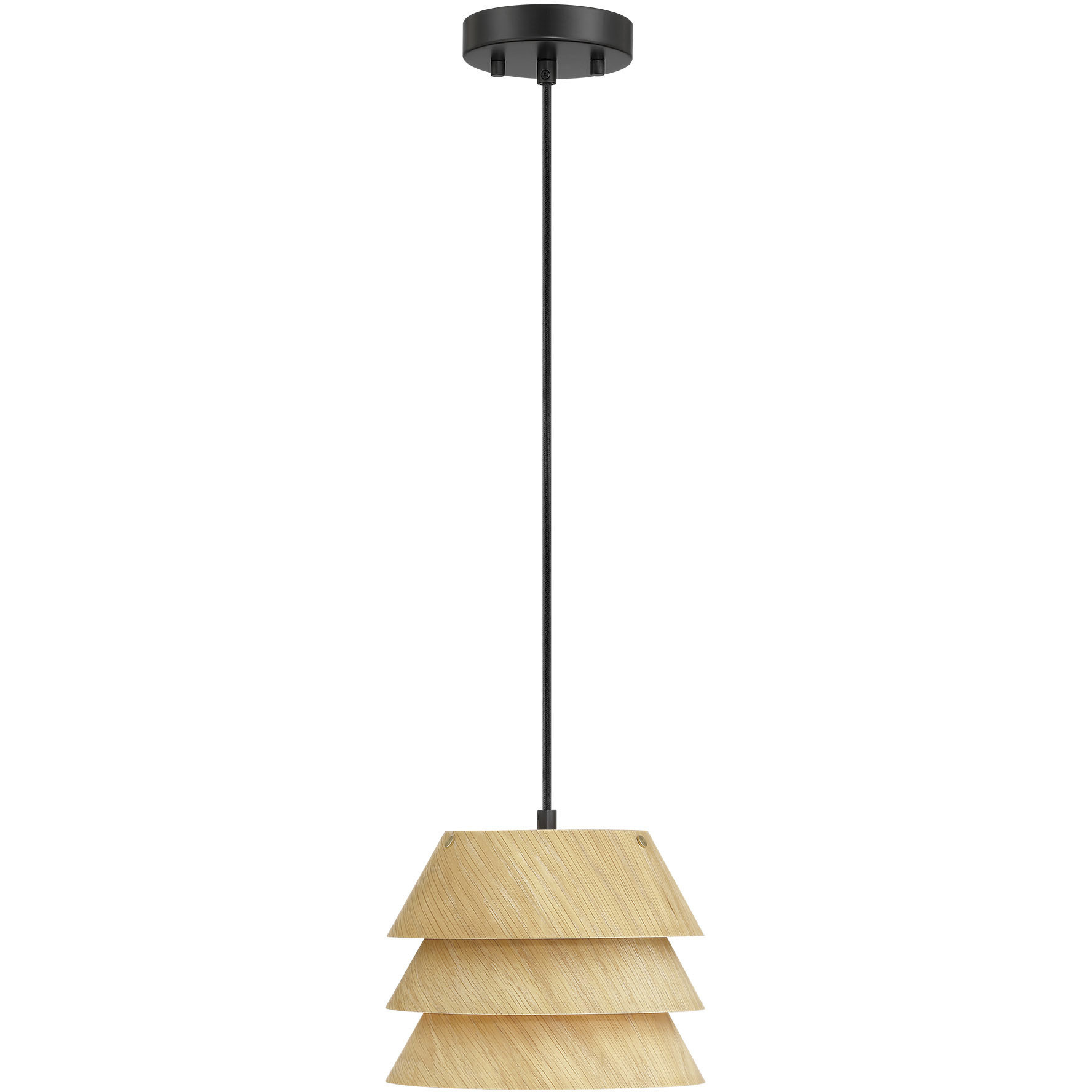 Yep Aalto 2 Light 8.63 inch Light Walnut Pendant Ceiling Light