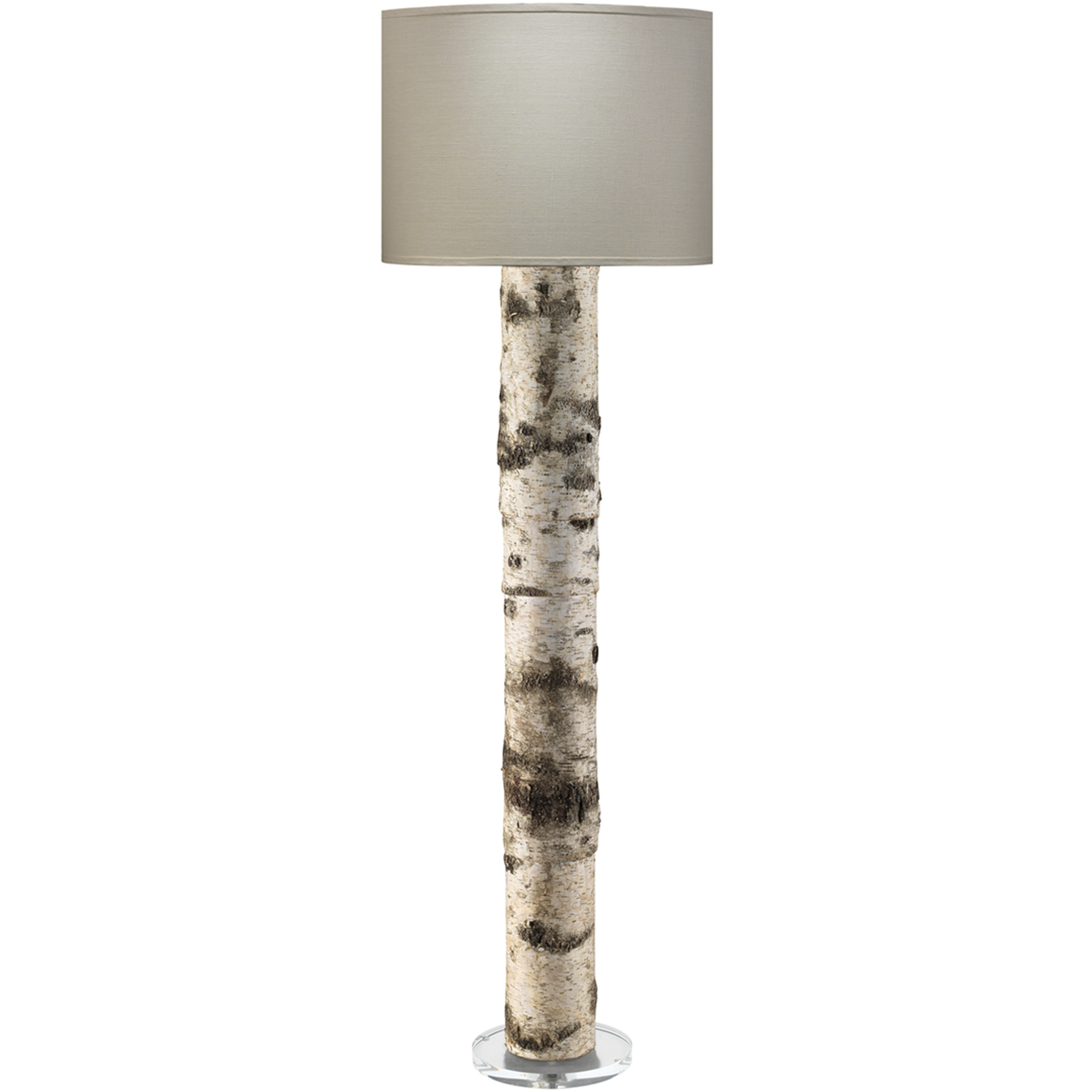 Forrester 68.5 inch 150 watt Birch Veneer Floor Lamp Portable Light
