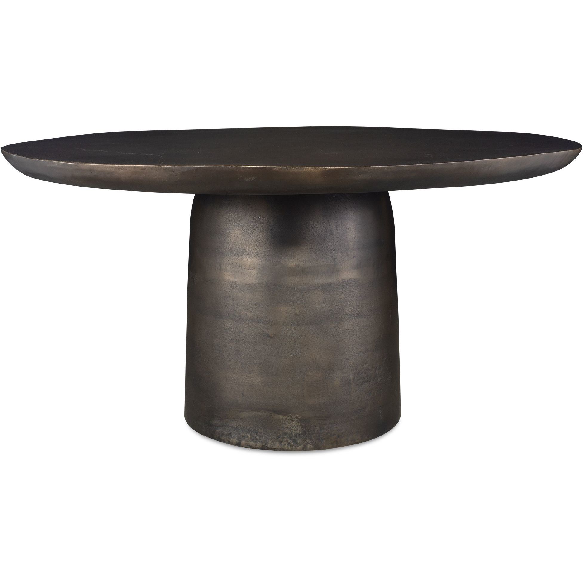Madrone 60 X 30 inch Dark Bronze Outdoor Dining Table