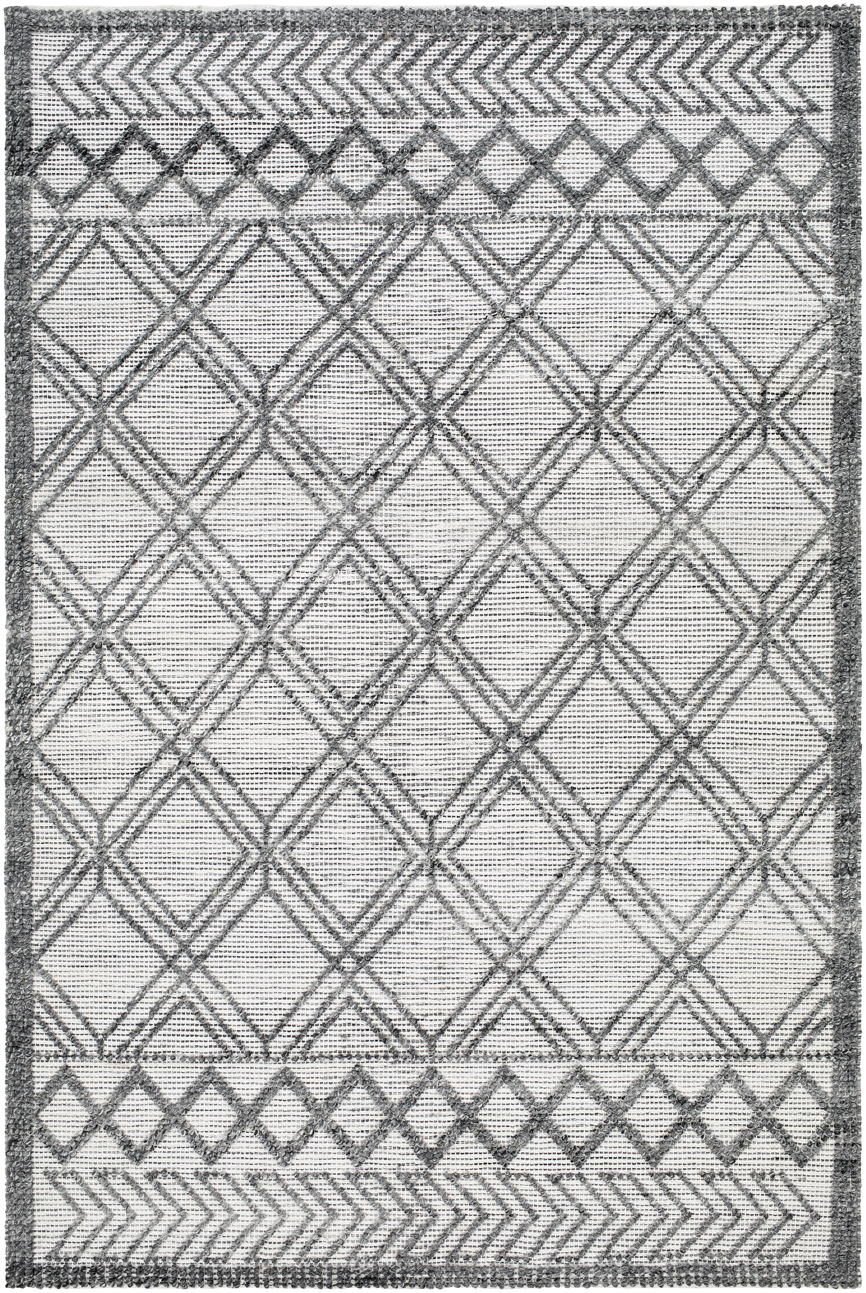 Napoli 144 X 108 inch White Rug, Rectangle