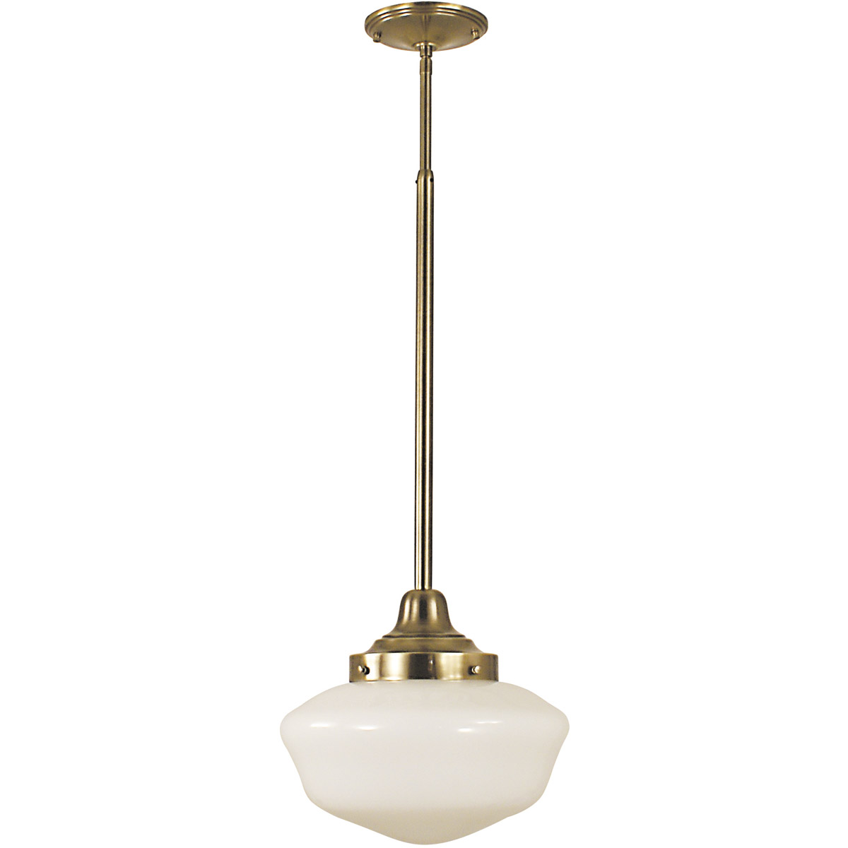 Taylor 1 Light 12 inch Polished Brass Pendant Ceiling Light