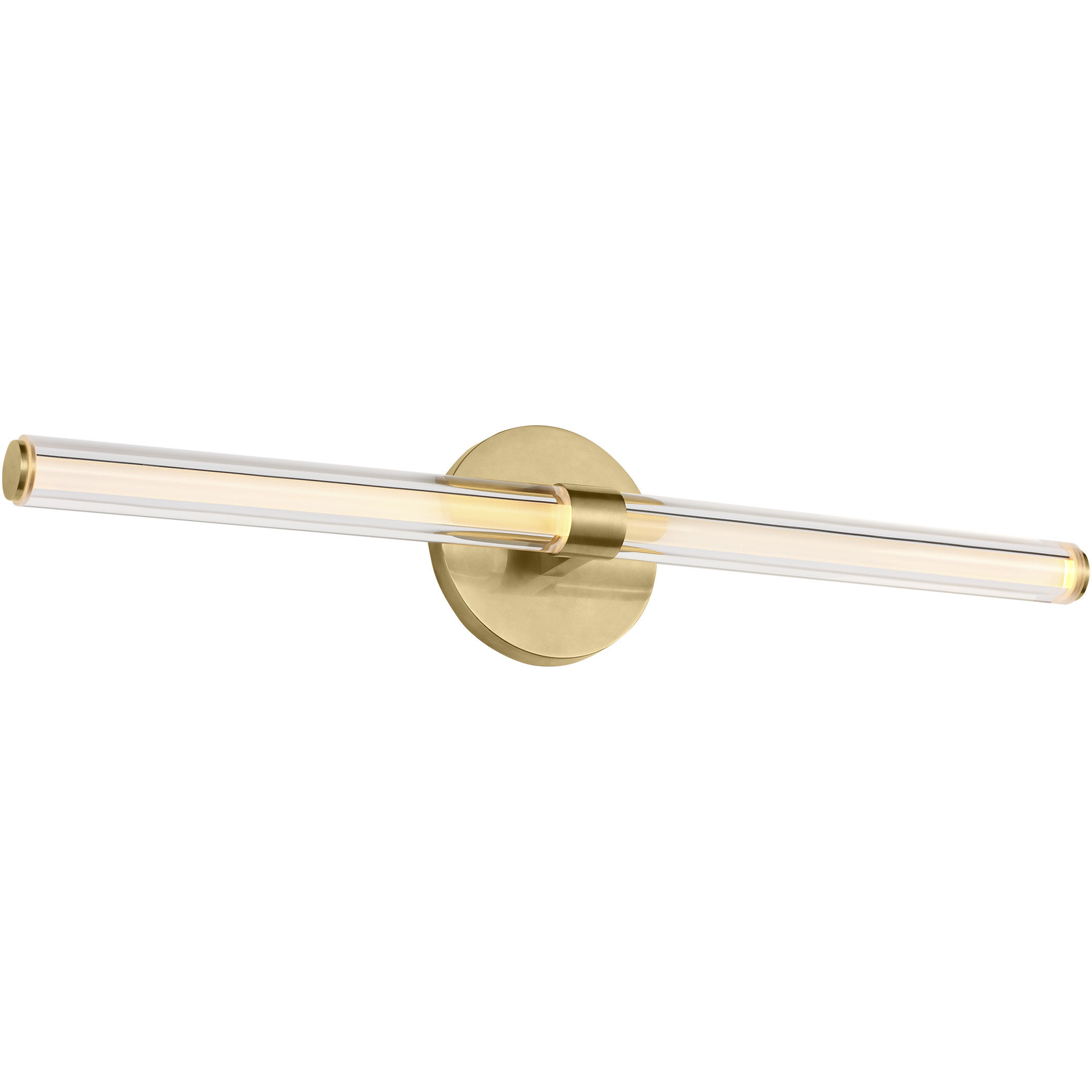 Sean Lavin Reiya Round LED 24 inch Hand-Rubbed Antique Brass Vanity Light Wall Light