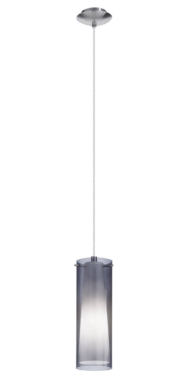 Pinto Nero 1 Light 4.75 inch Matte Nickel Mini Pendant Ceiling Light