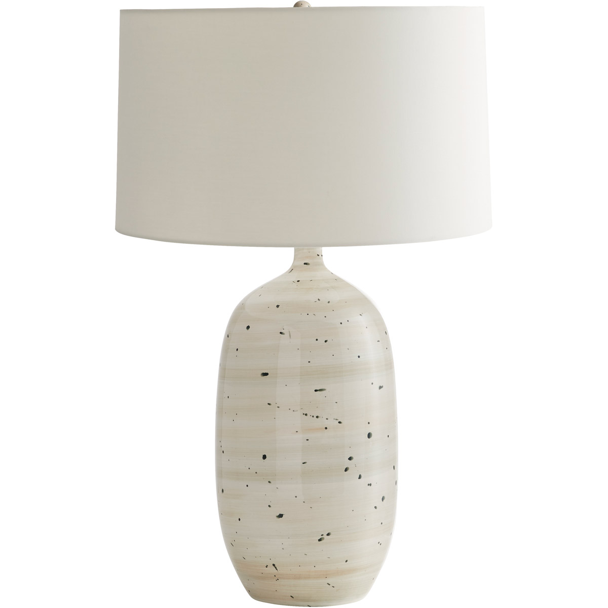 Jordyn 29.5 inch 150 watt Sand Dollar Lamp Portable Light