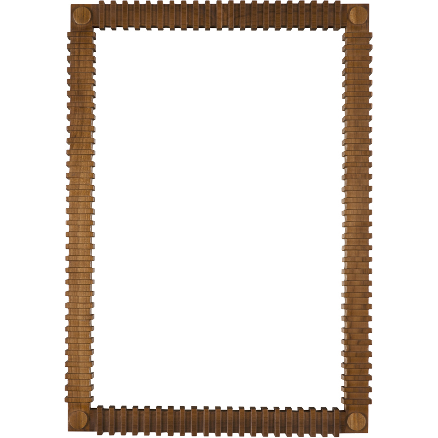 Rift 36 X 26 inch Clear Coat Flat Mirror