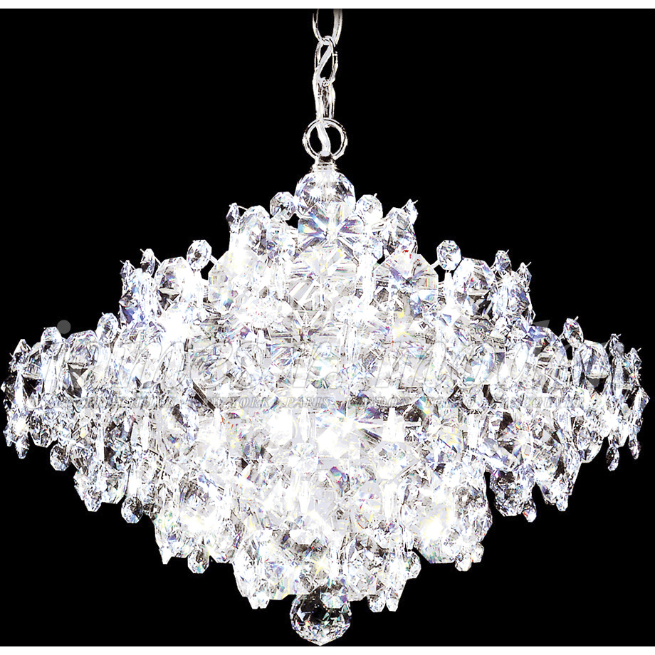 Continental Fashion 37 Light 34 inch Silver Chandelier Ceiling Light