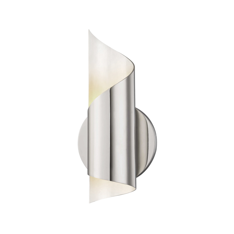 Evie LED 4.75 inch Polished Nickel ADA Wall Sconce Wall Light